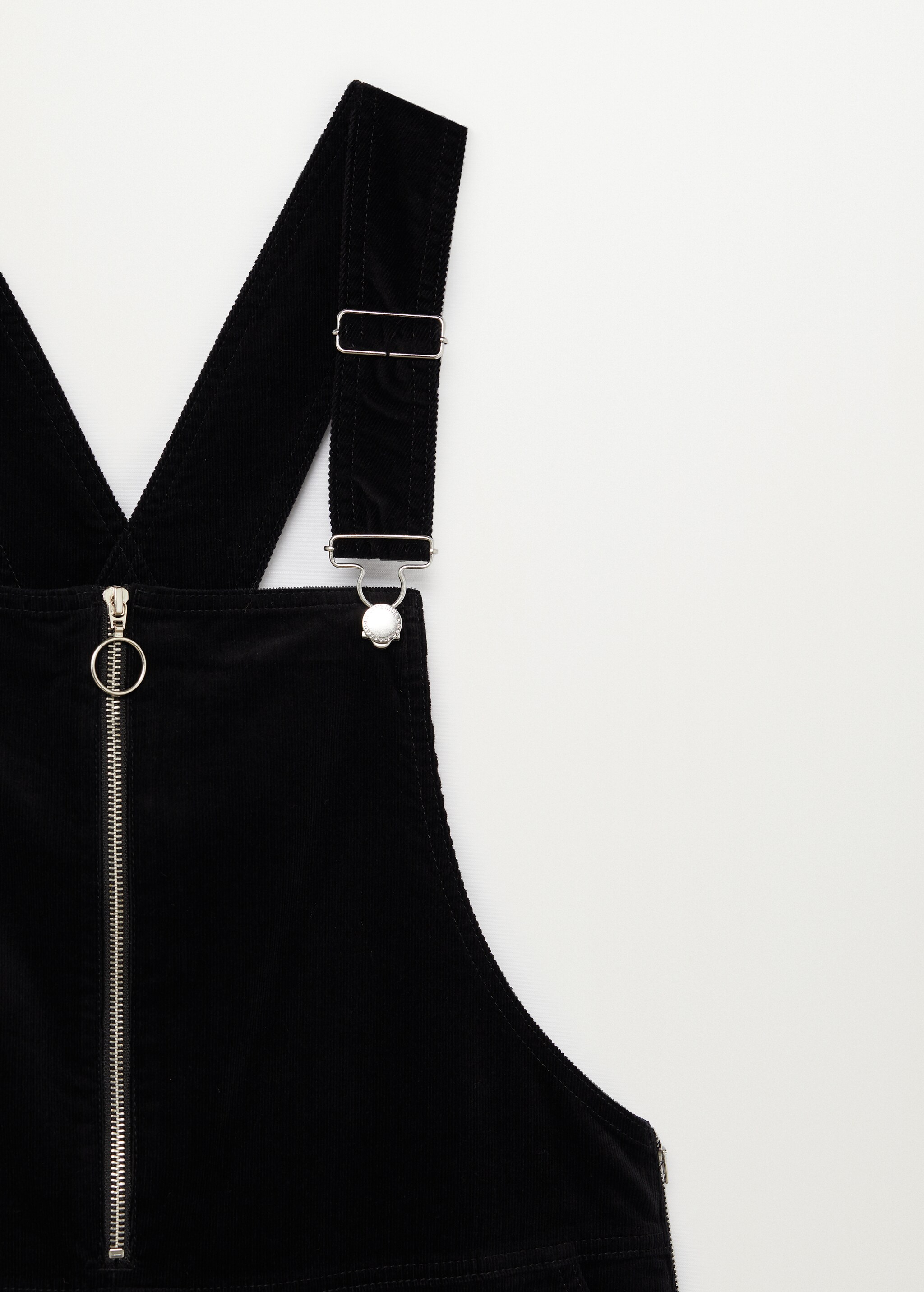 Long corduroy dungarees - Details of the article 8