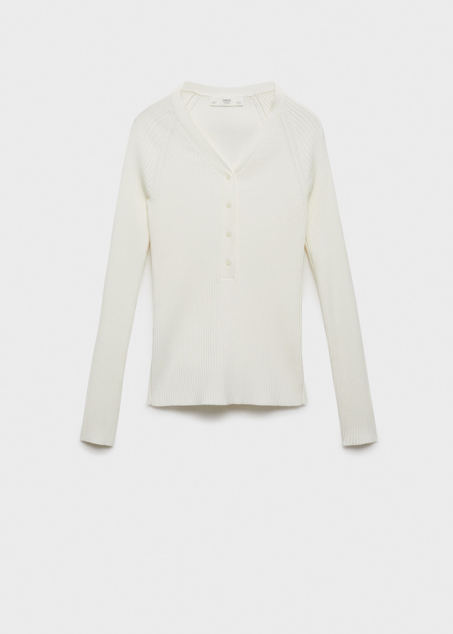 Ribbed t-shirt - Article without model