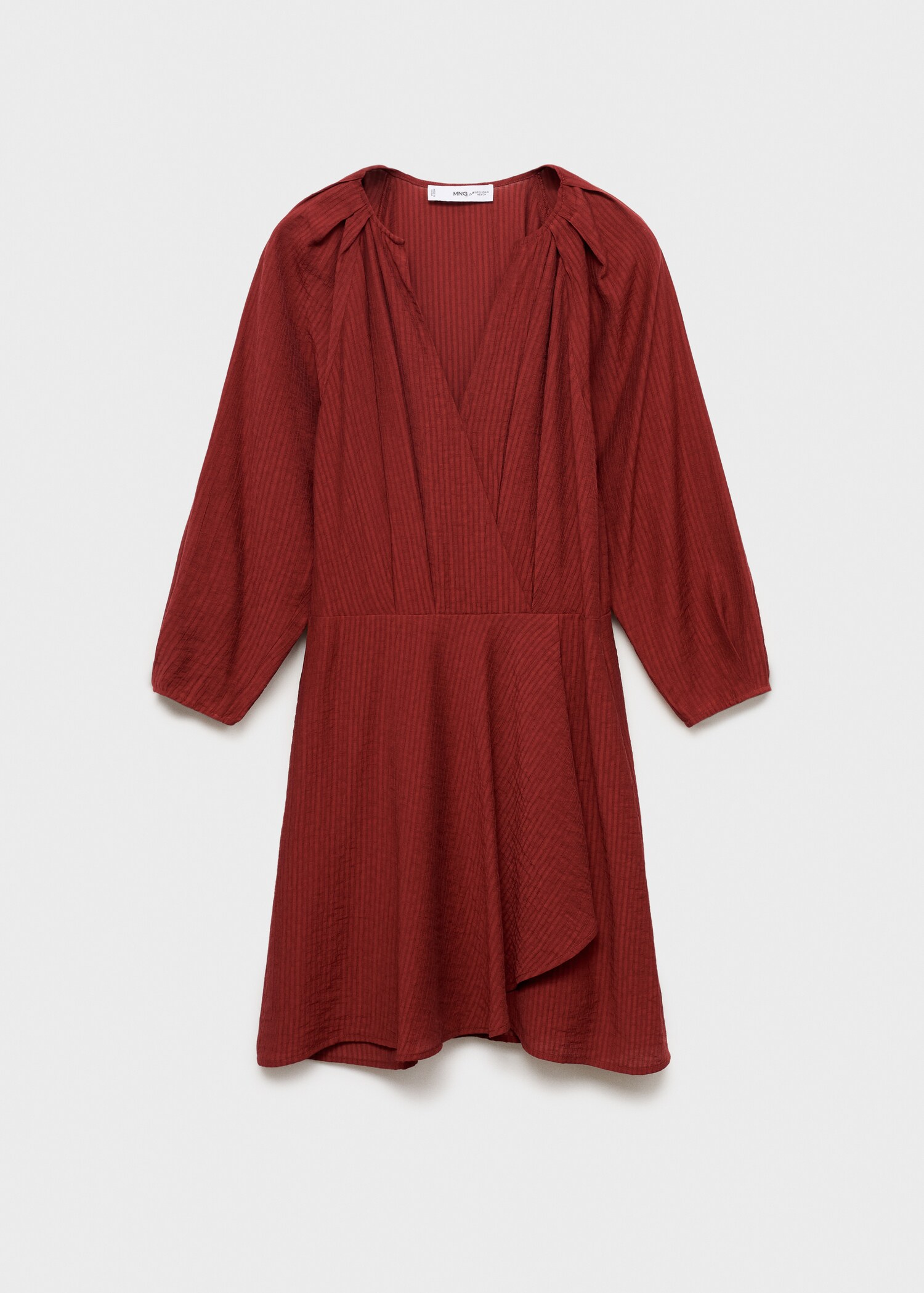 Robe courte texturée - Article sans modèle
