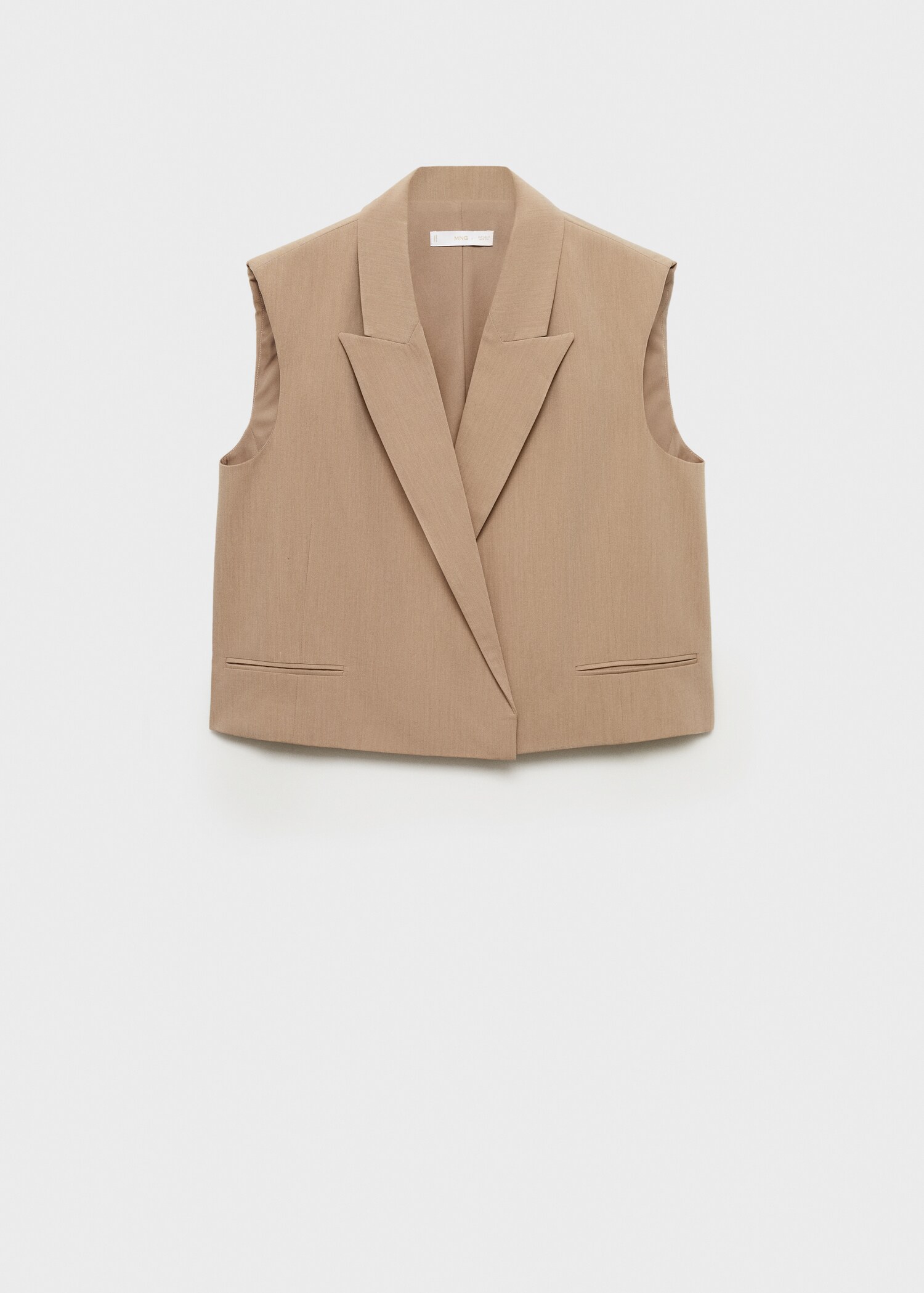 Suit waistcoat with lapels - Article without model