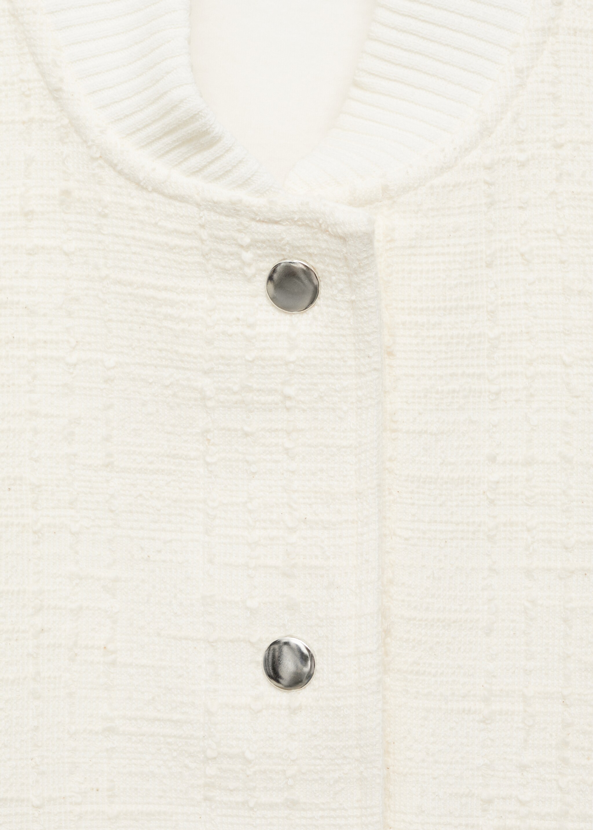 Textured waistcoat with pockets - Details of the article 8