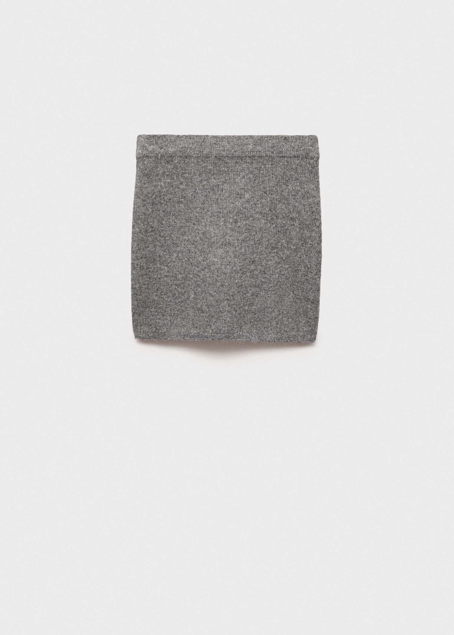 Knitted miniskirt - Article without model