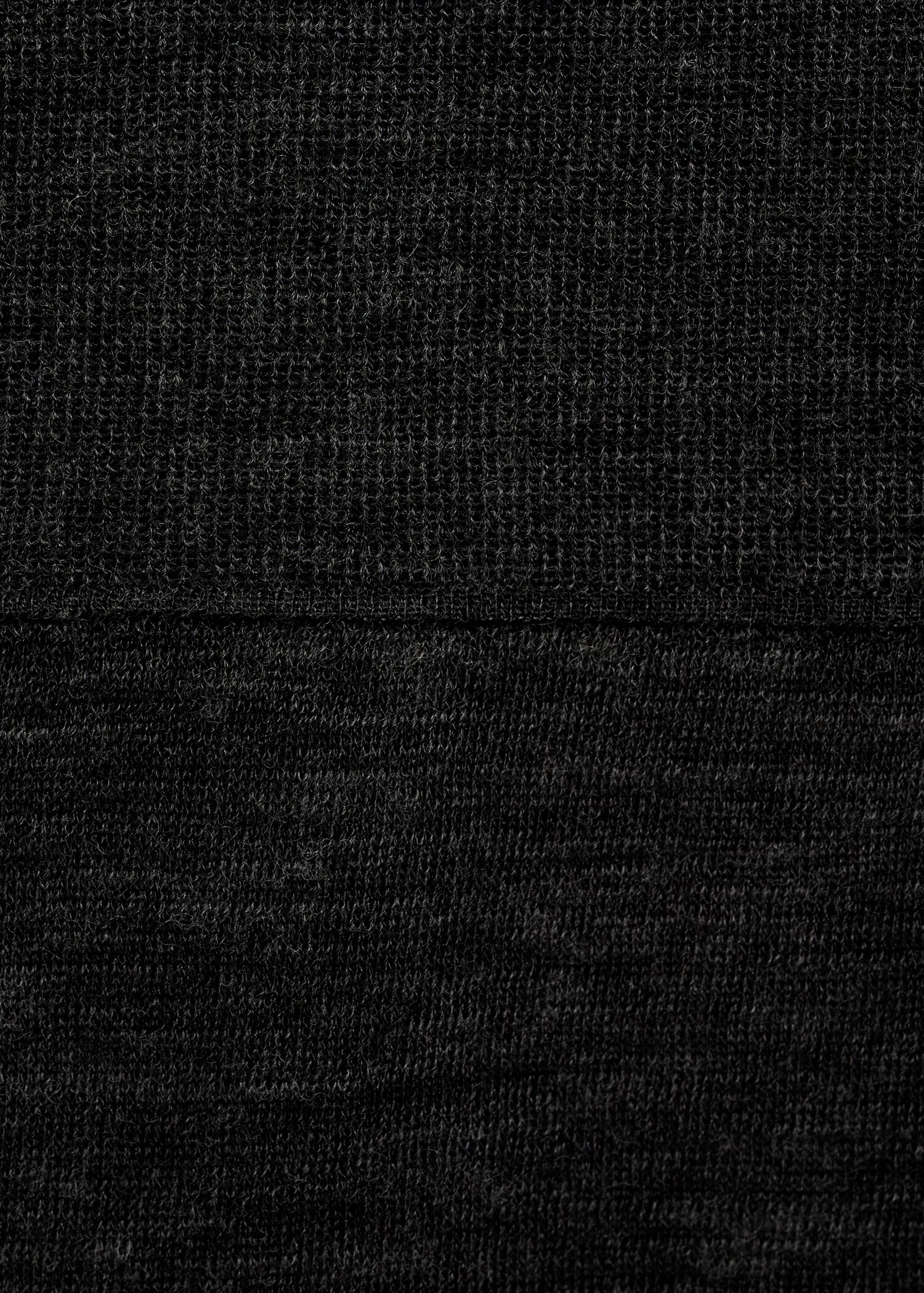 Semi-transparent knitted skirt - Details of the article 0