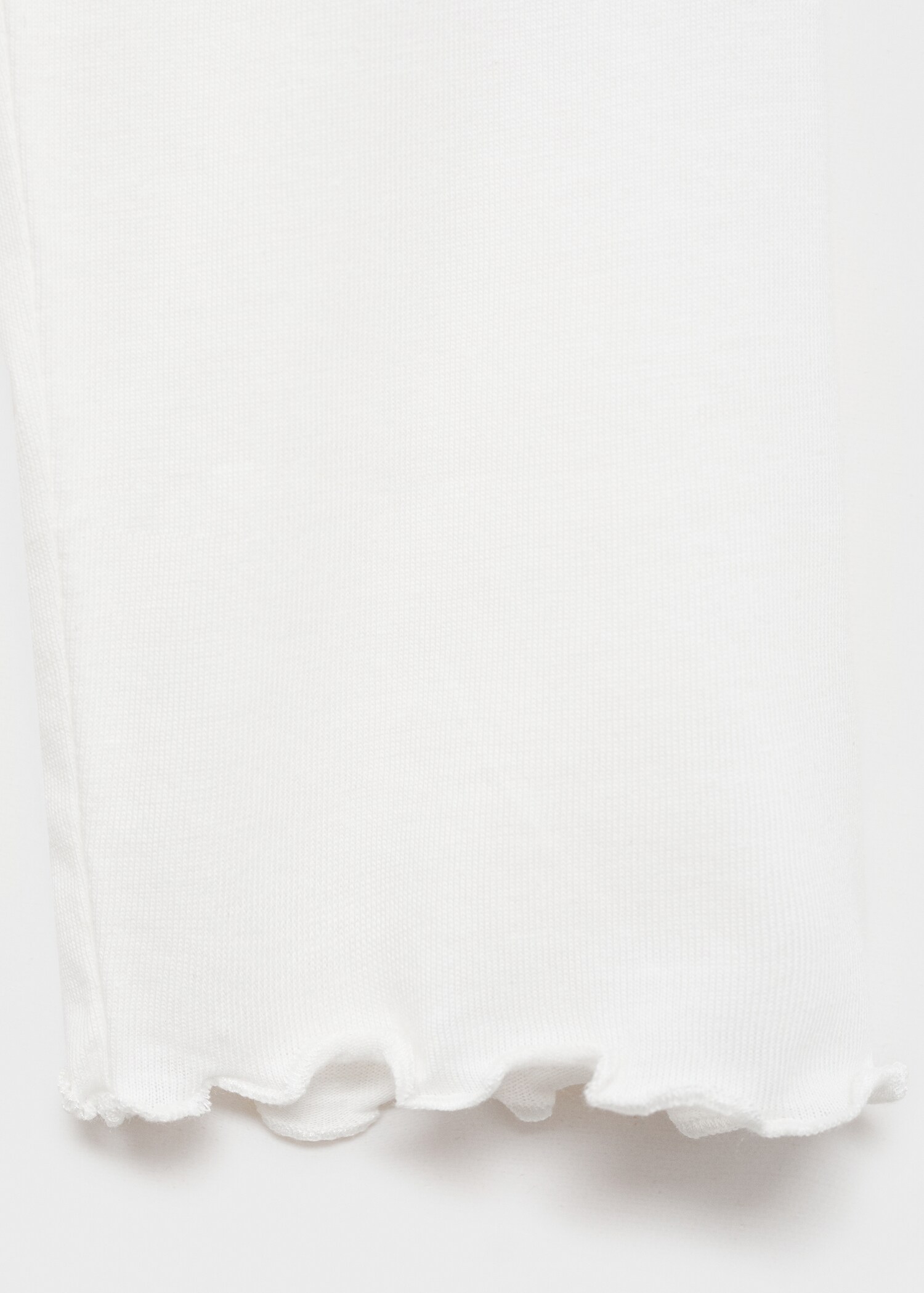 Baumwoll-T-Shirt mit besticktem Detail - Detail des Artikels 0