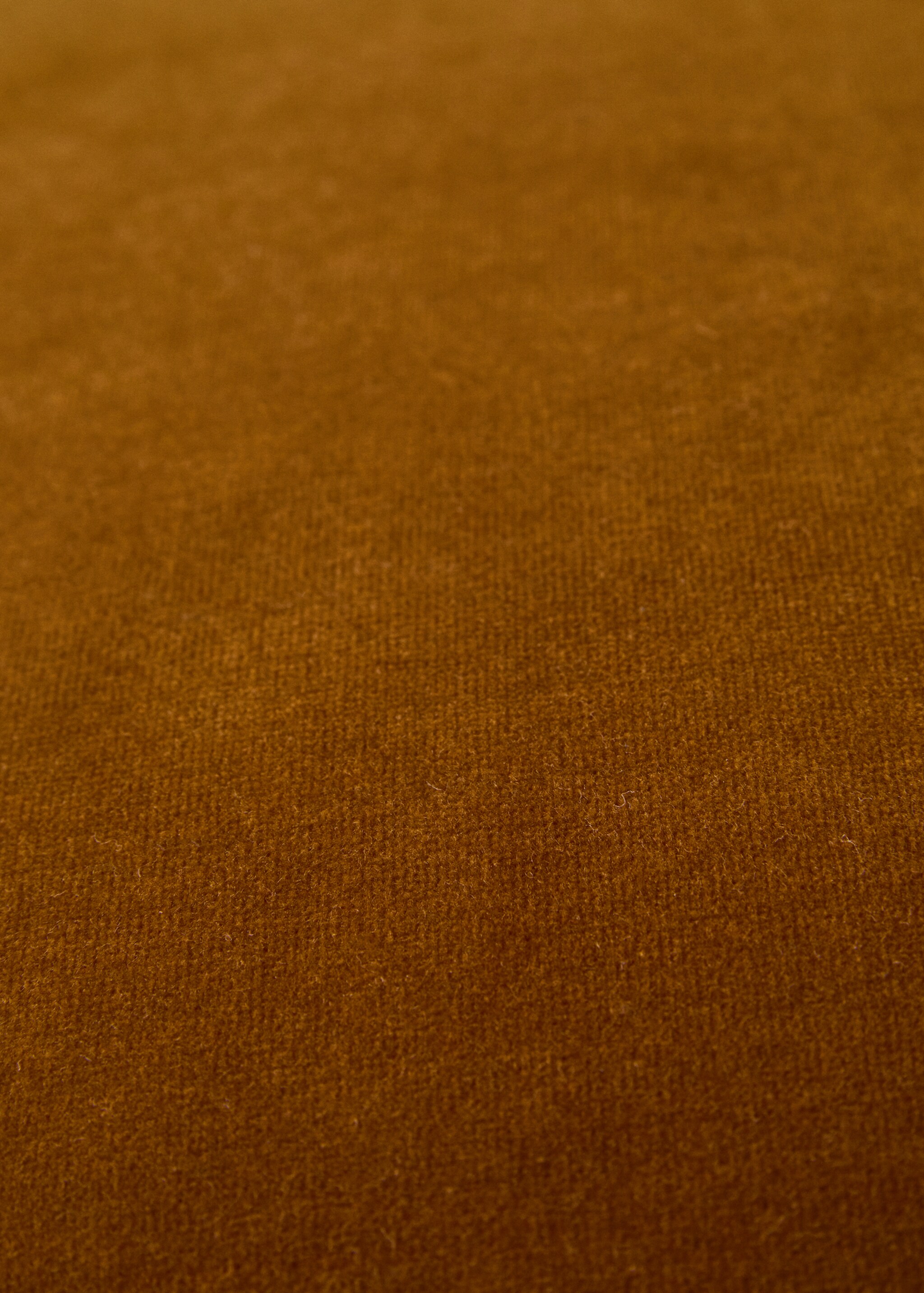 Fringed velvet cushion cover 45x45cm - Details of the article 3, Gold. Ref: 77087669-00.