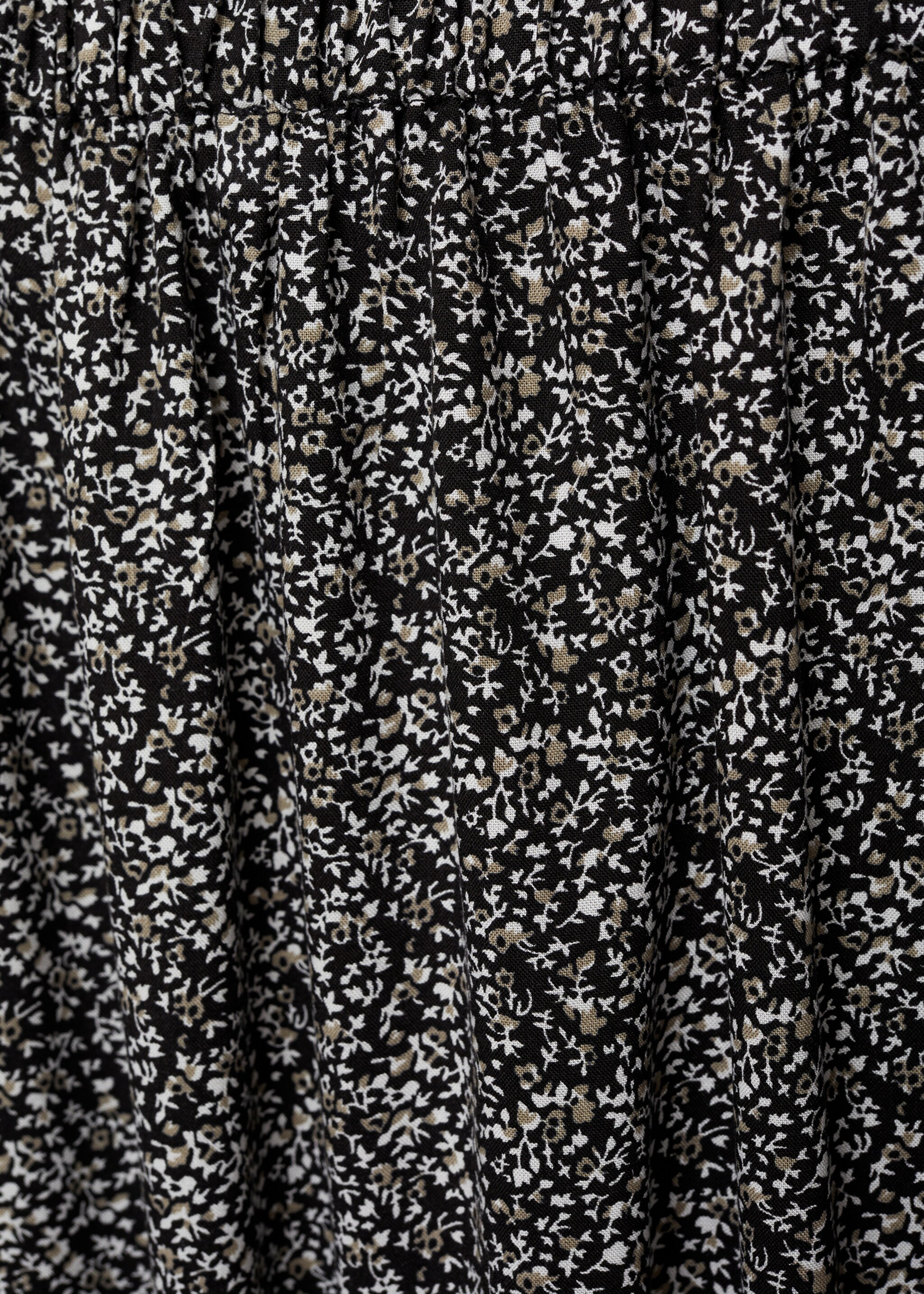 Floral midi skirt - Details of the article 0