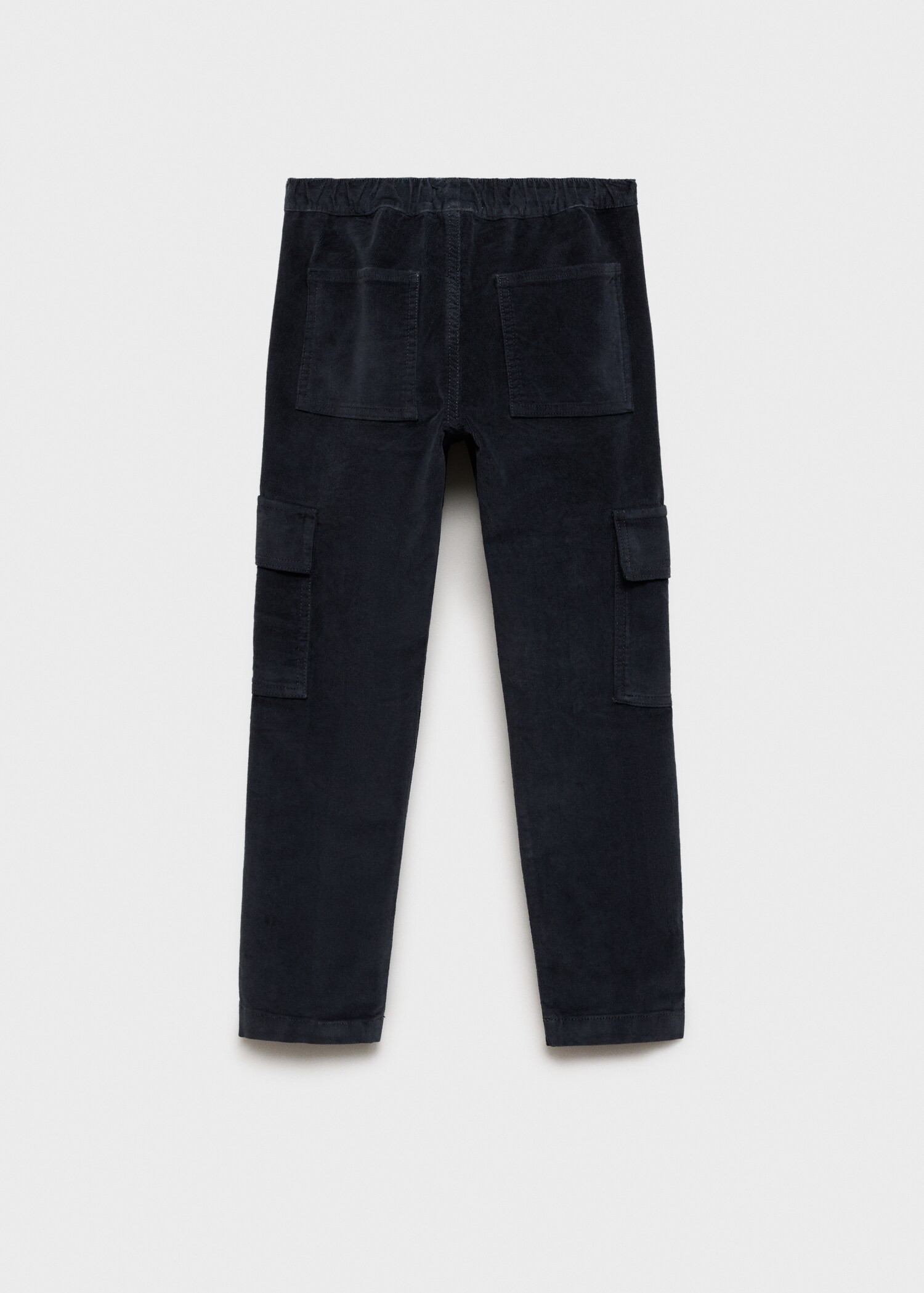 Corduroy cargo pants - Reverse of the article