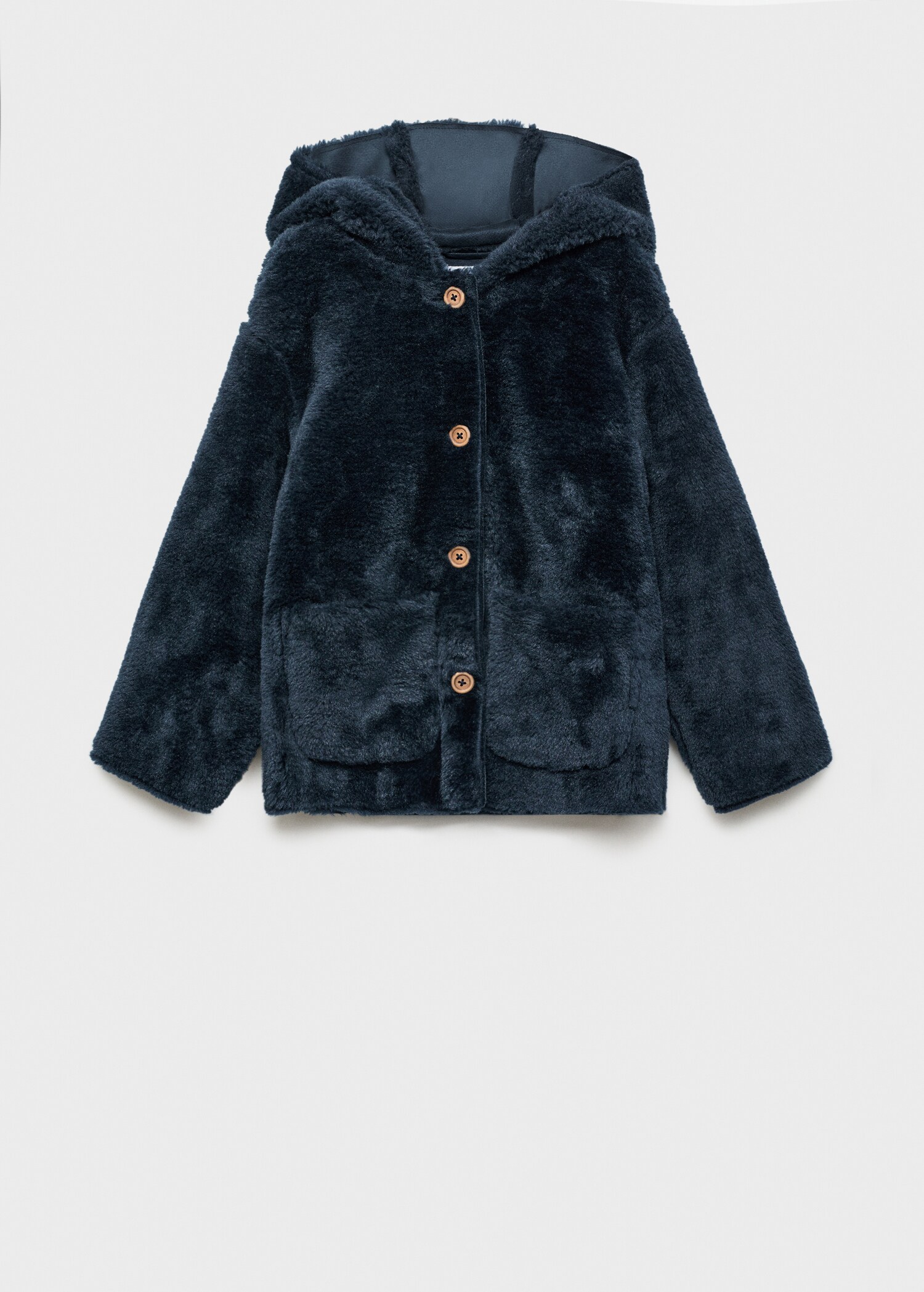 Fur-effect coat - Article without model