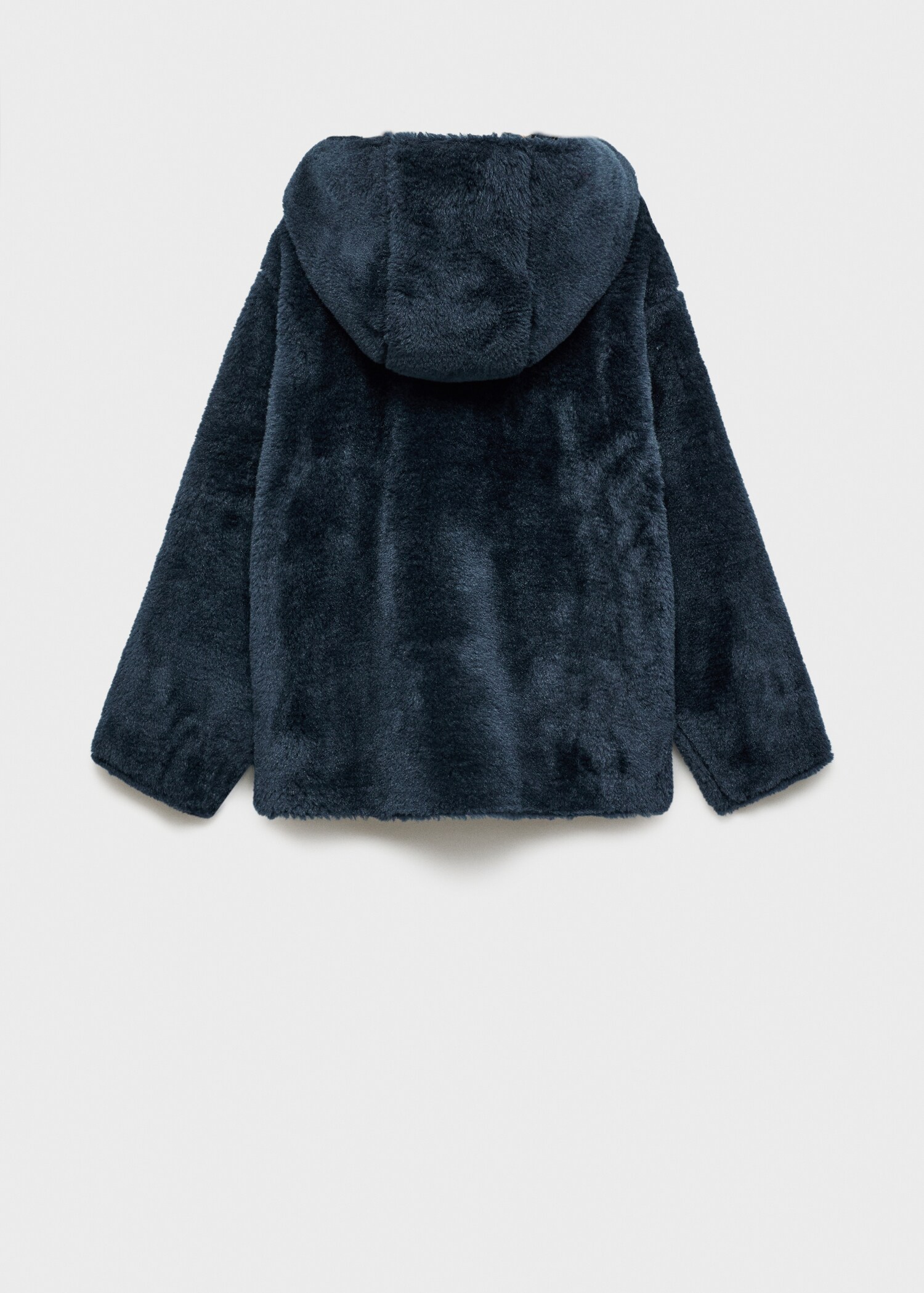 Fur-effect coat - Reverse of the article