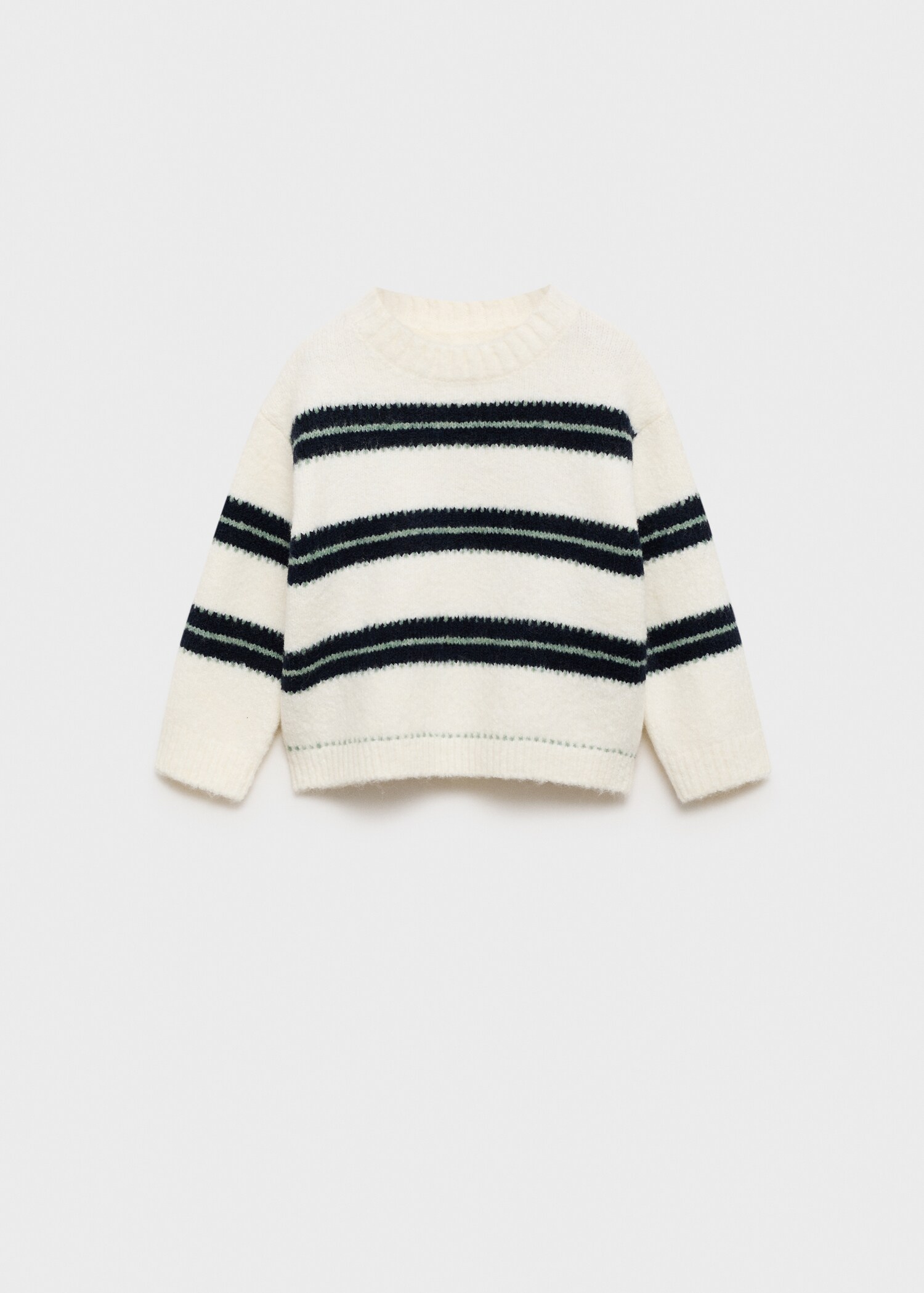 Knit striped sweater - Article without model