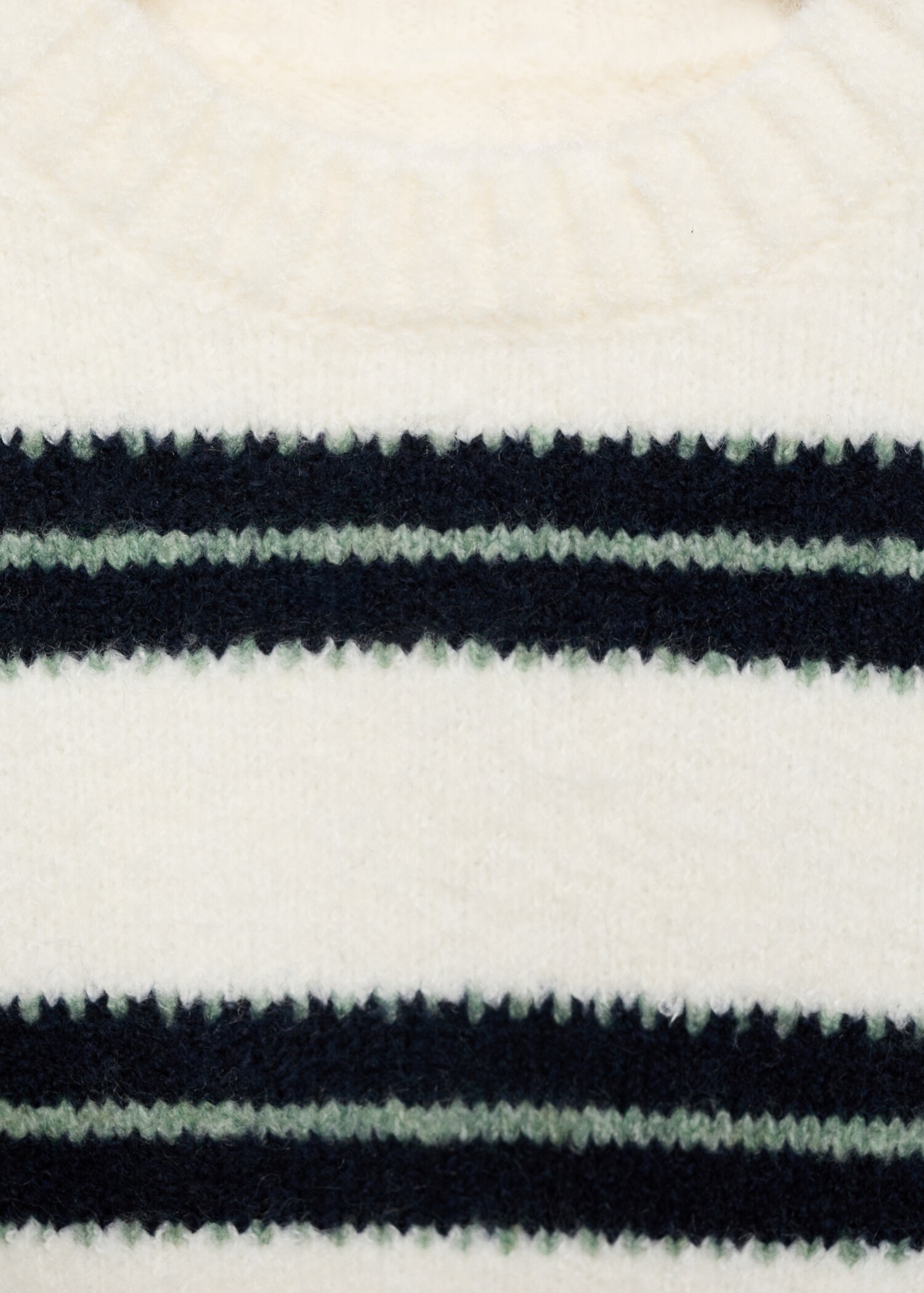 Knit striped sweater - Details of the article 8