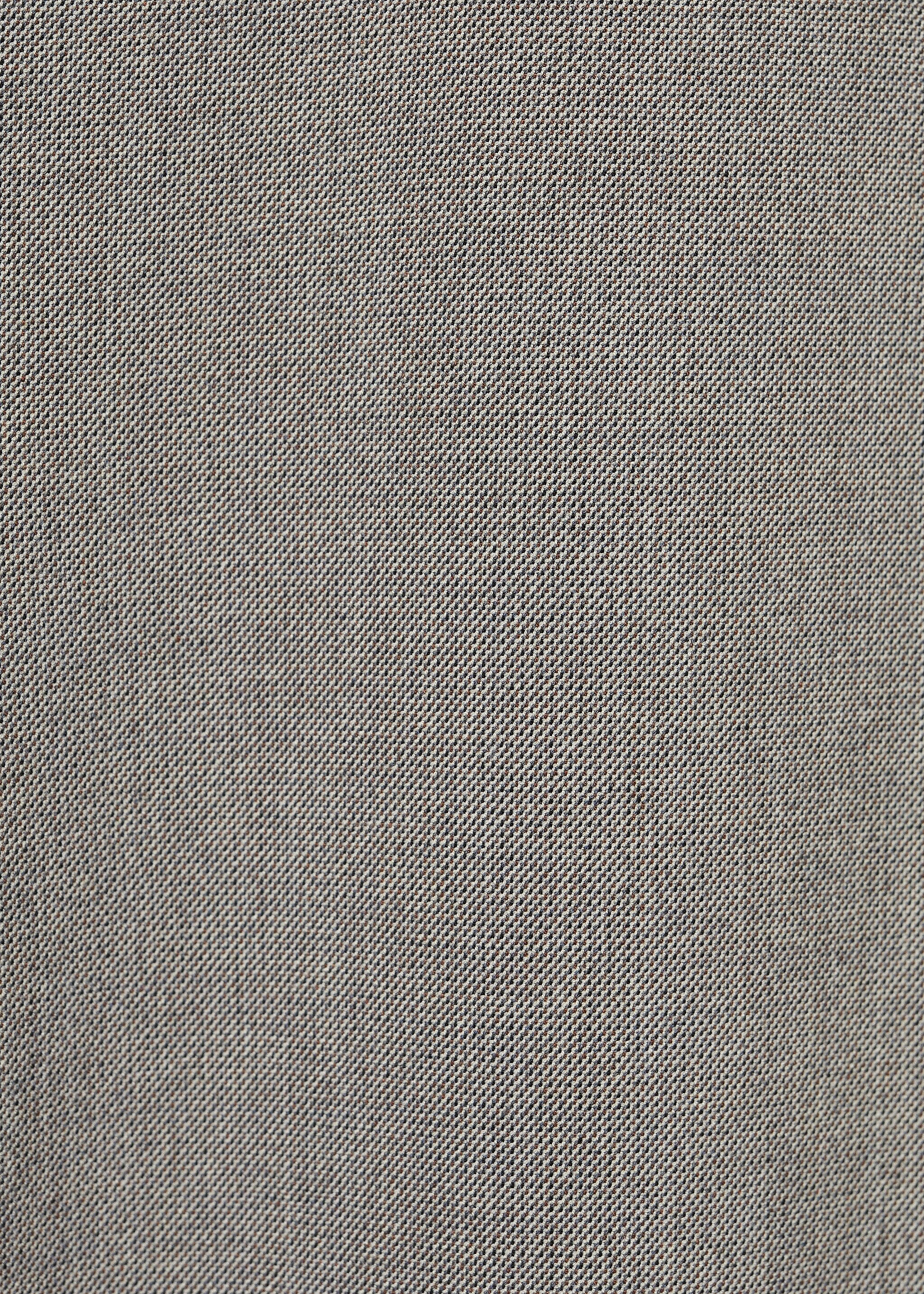 Belt straight-fit trousers - Details of the article 0, Grey. Ref: 77087681-00.