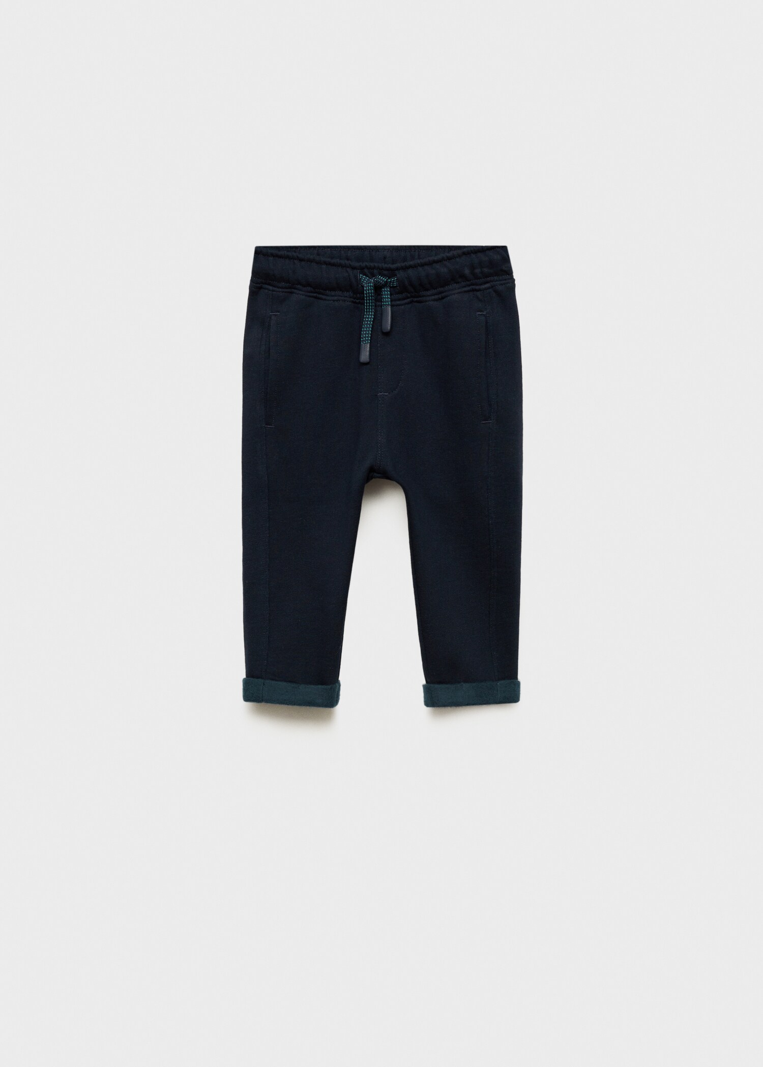 Cotton jogger-style trousers - Article without model
