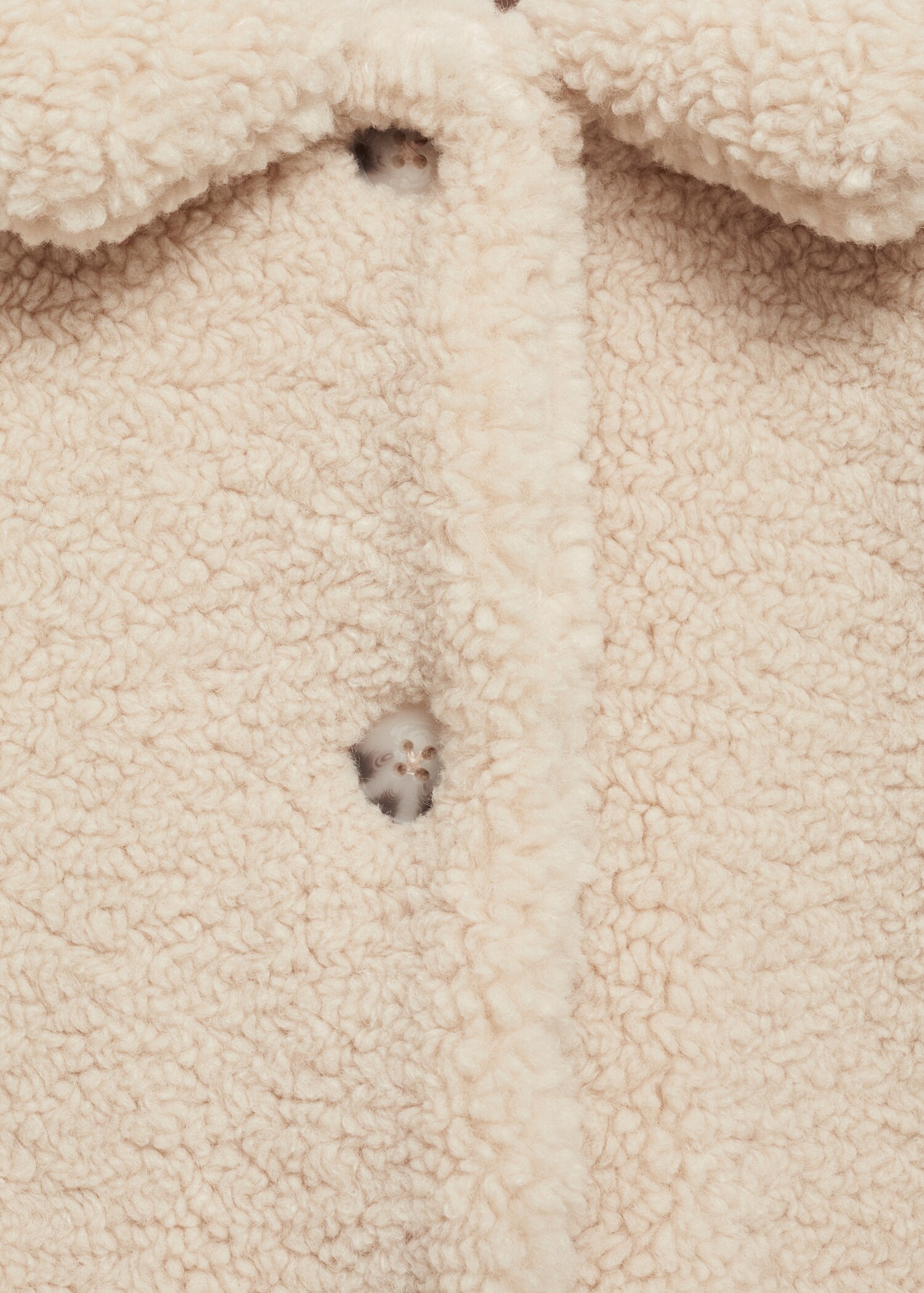 Blouson moutonné à poches - Détail de l'article 8