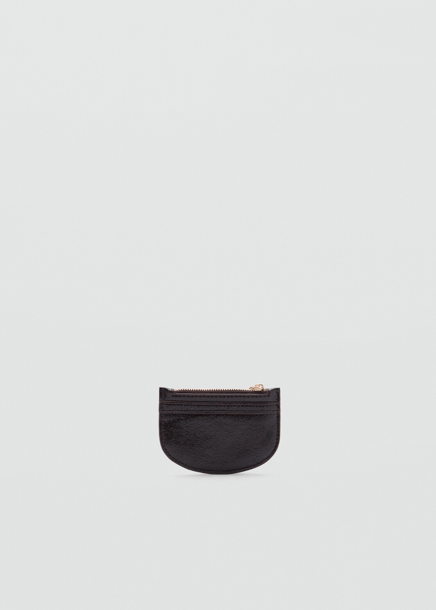 Croc-effect cardholder - Medium plane