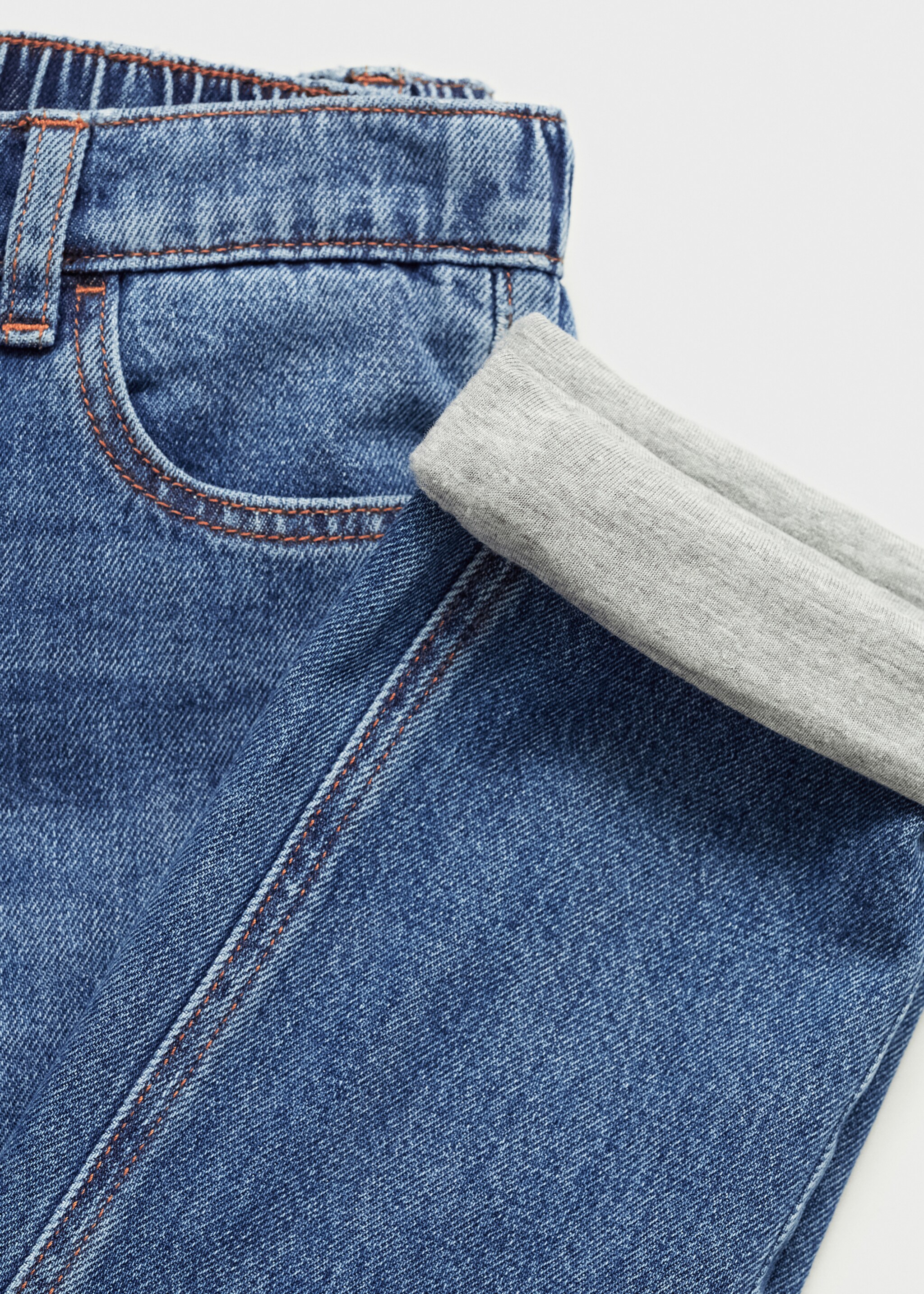 Slim Fit-Jeans - Detail des Artikels 0, Mittelblau. Ref: 77087693-00.