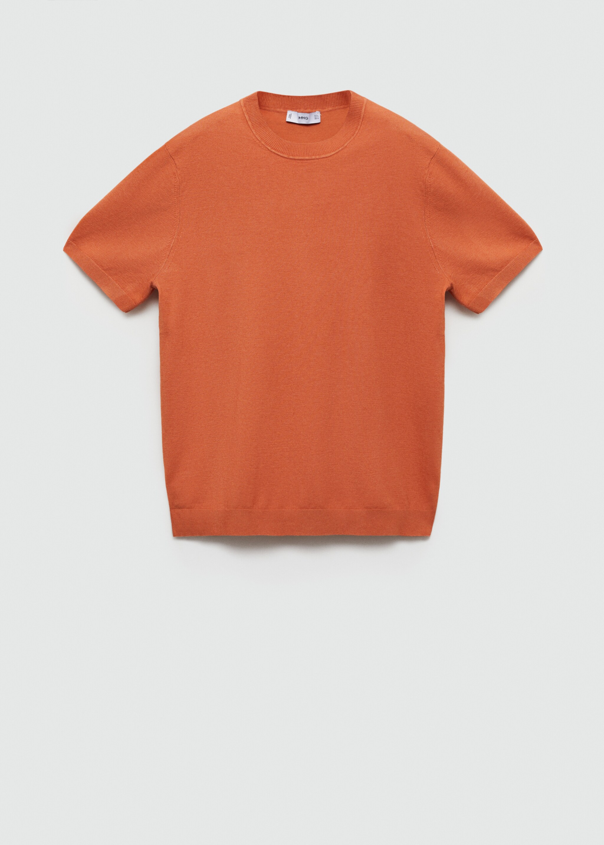 Fine-knit regular-fit t-shirt - Article without model