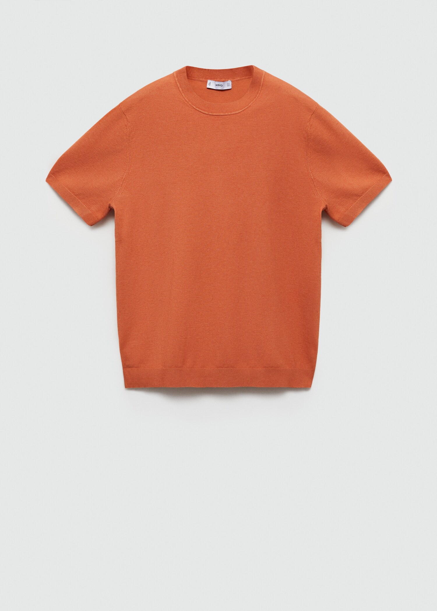 Fine-knit regular-fit t-shirt - Article without model