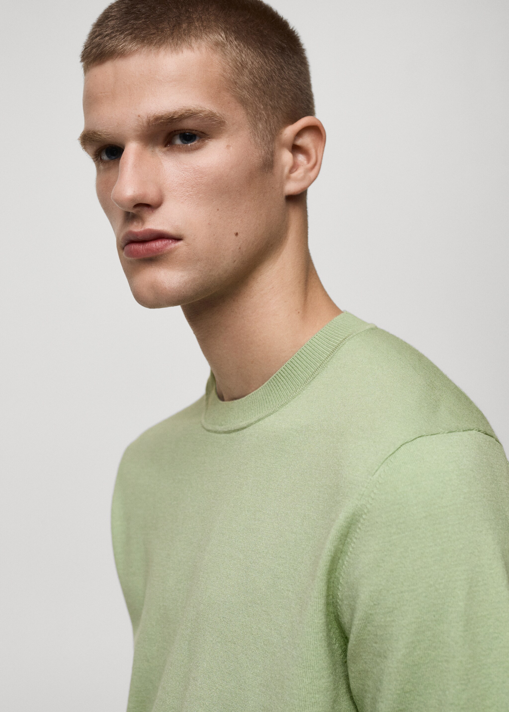 Camiseta punto fino regular fit - Detalle del artículo 1