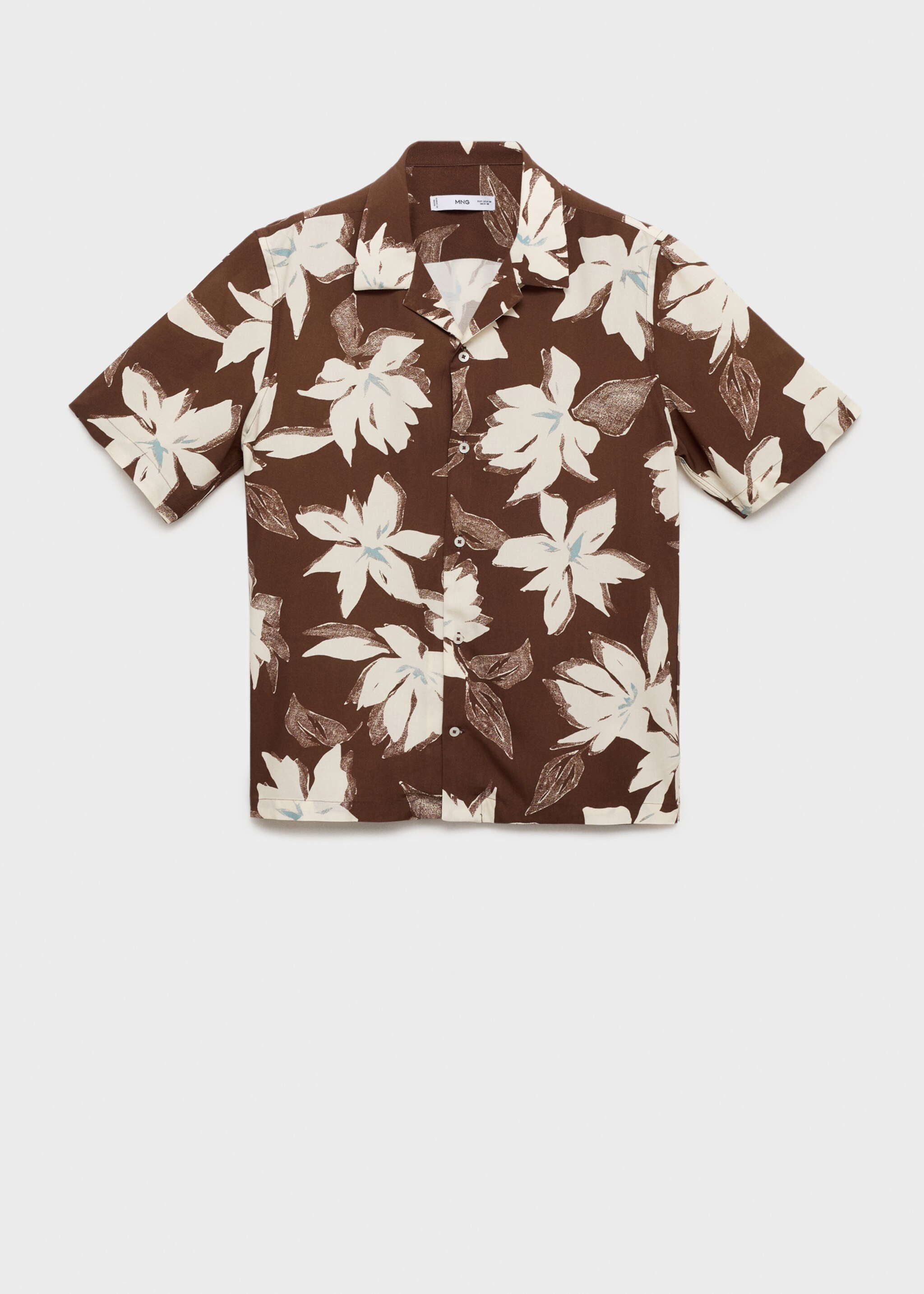 Regular-fit Hawaiian-print shirt - Article without model