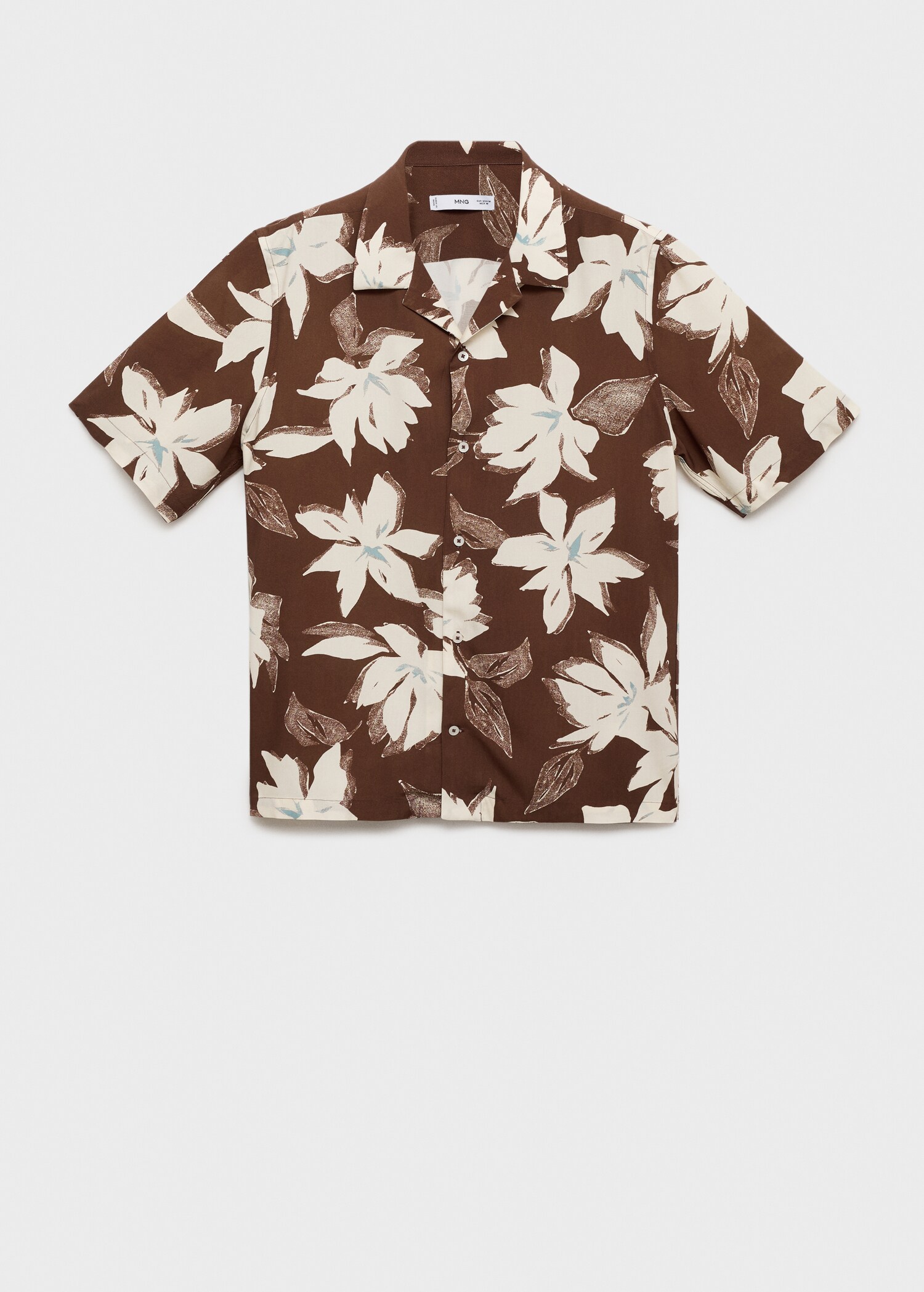 Regular-fit Hawaiian-print shirt - Article without model