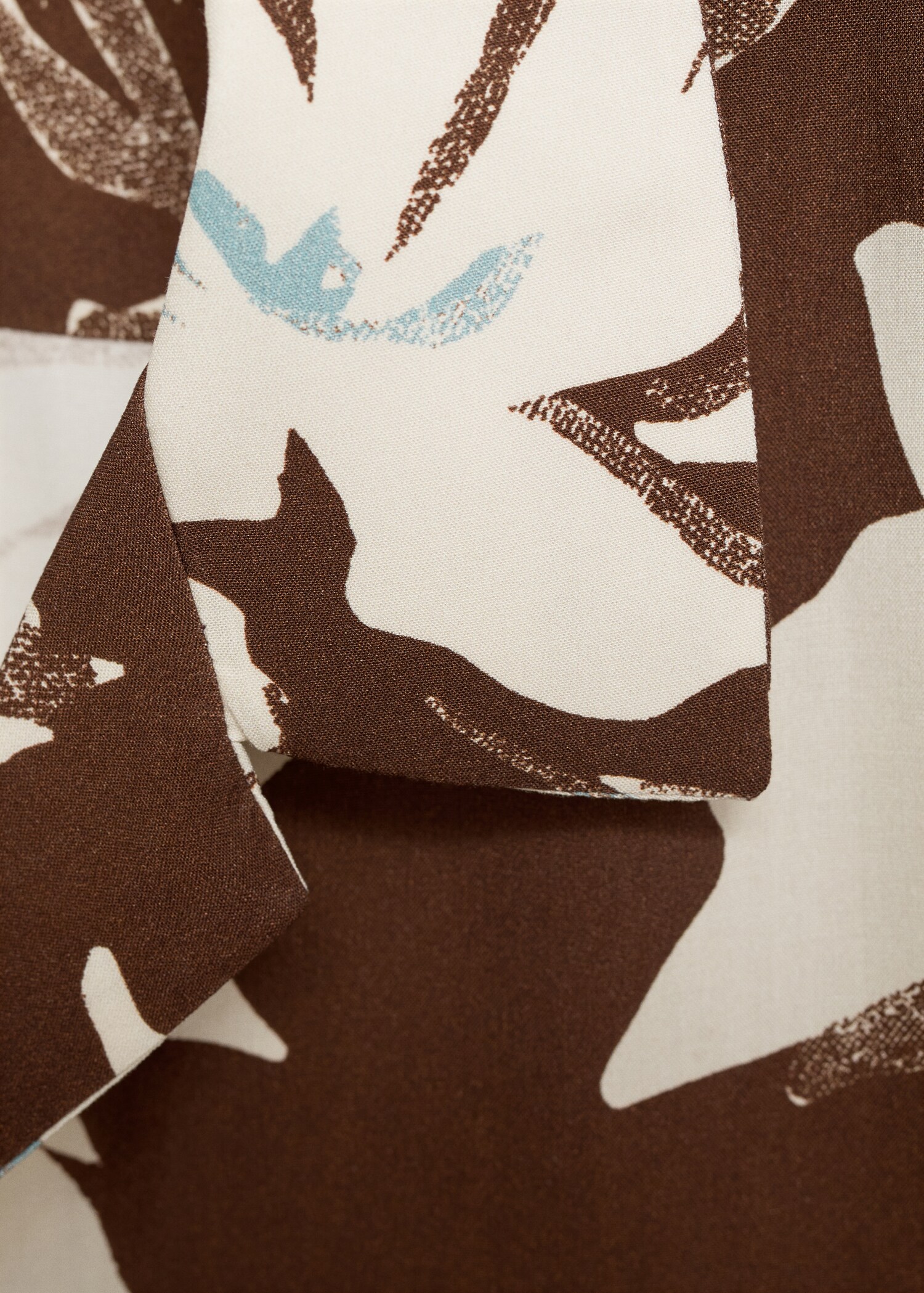 Regular-fit Hawaiian-print shirt - Details of the article 0