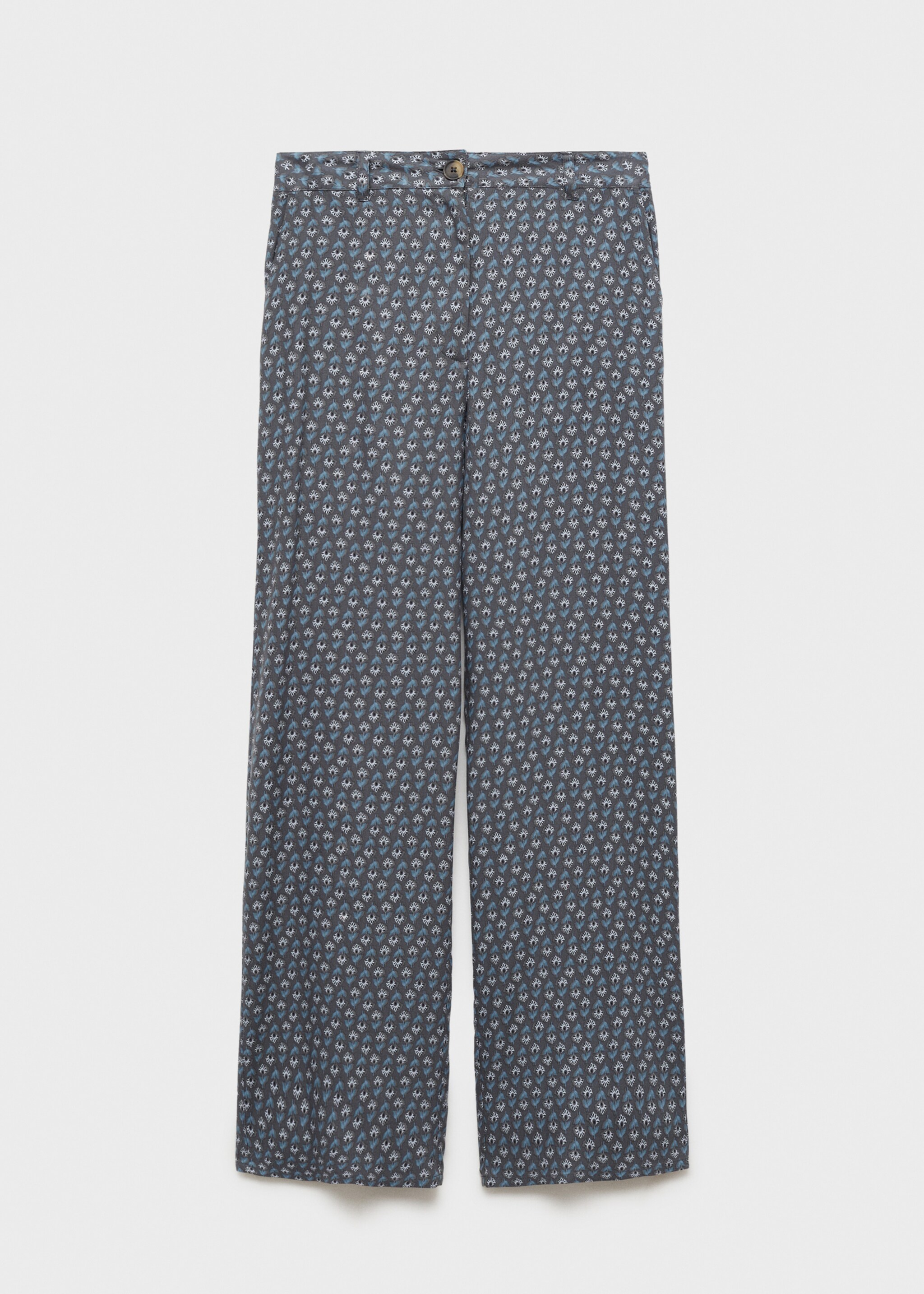 Flowy printed trousers - Article without model