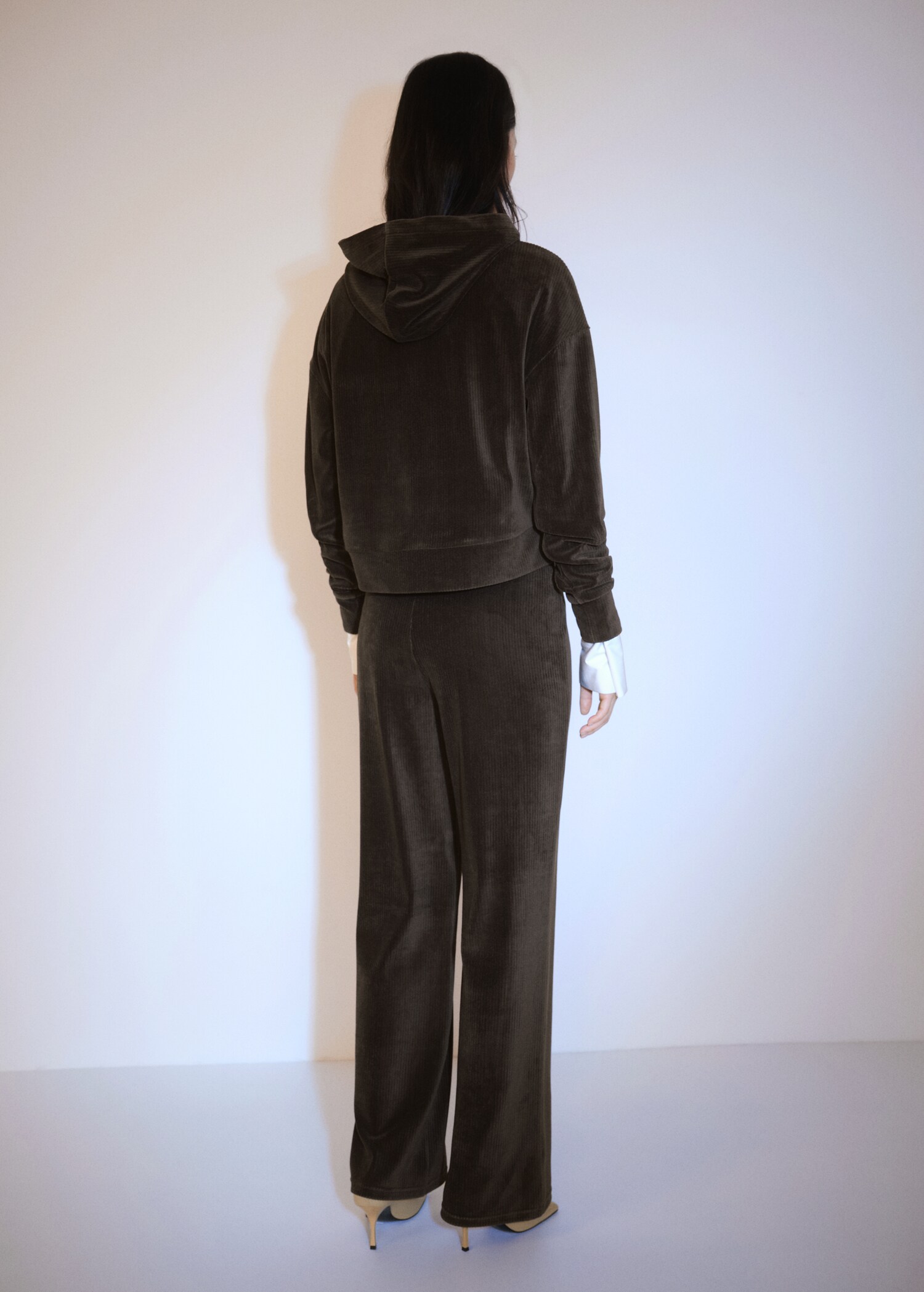 Pantalón recto pana - Reverso del artículo