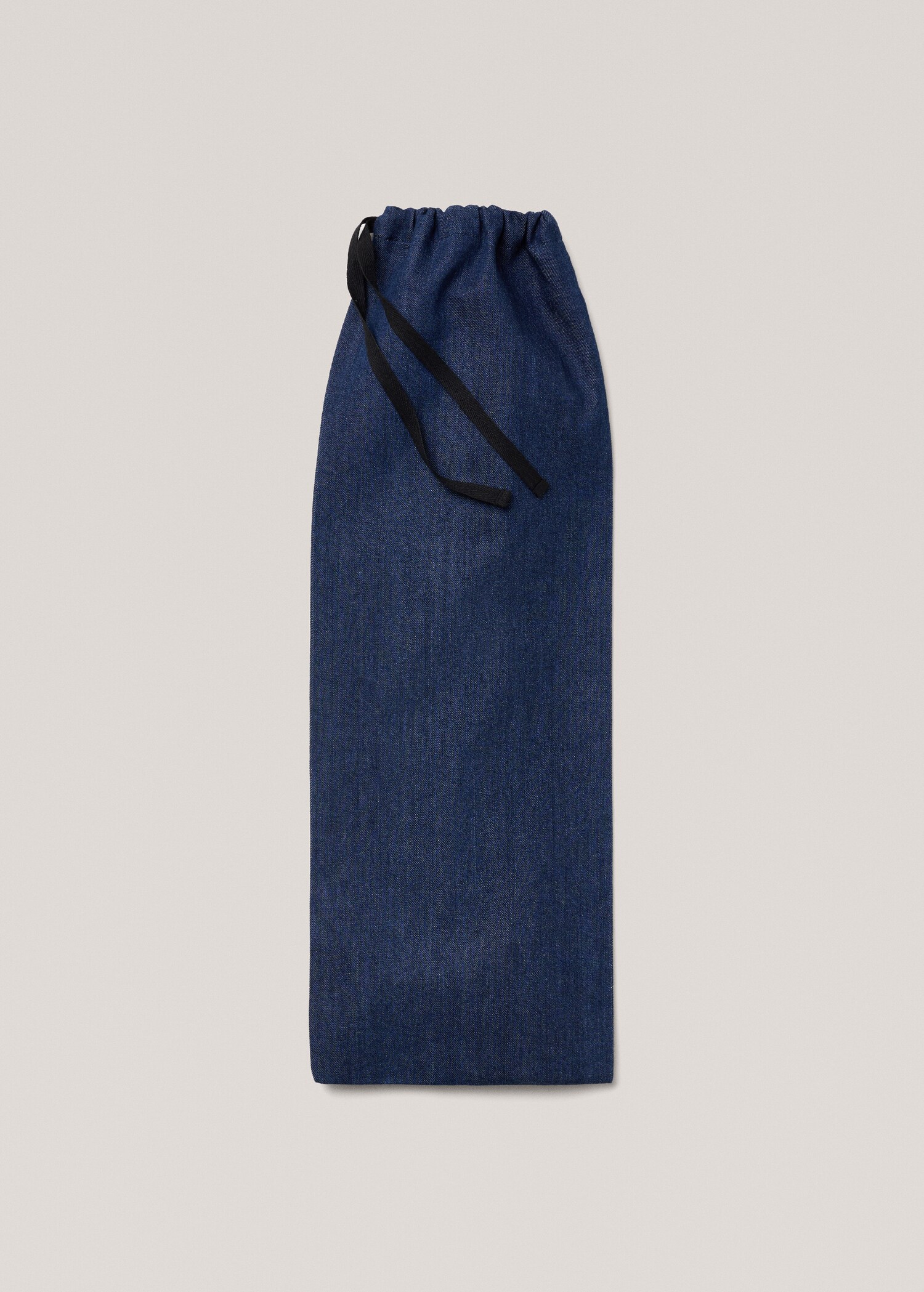 Denim bread bag with adjustable strap - Article without model