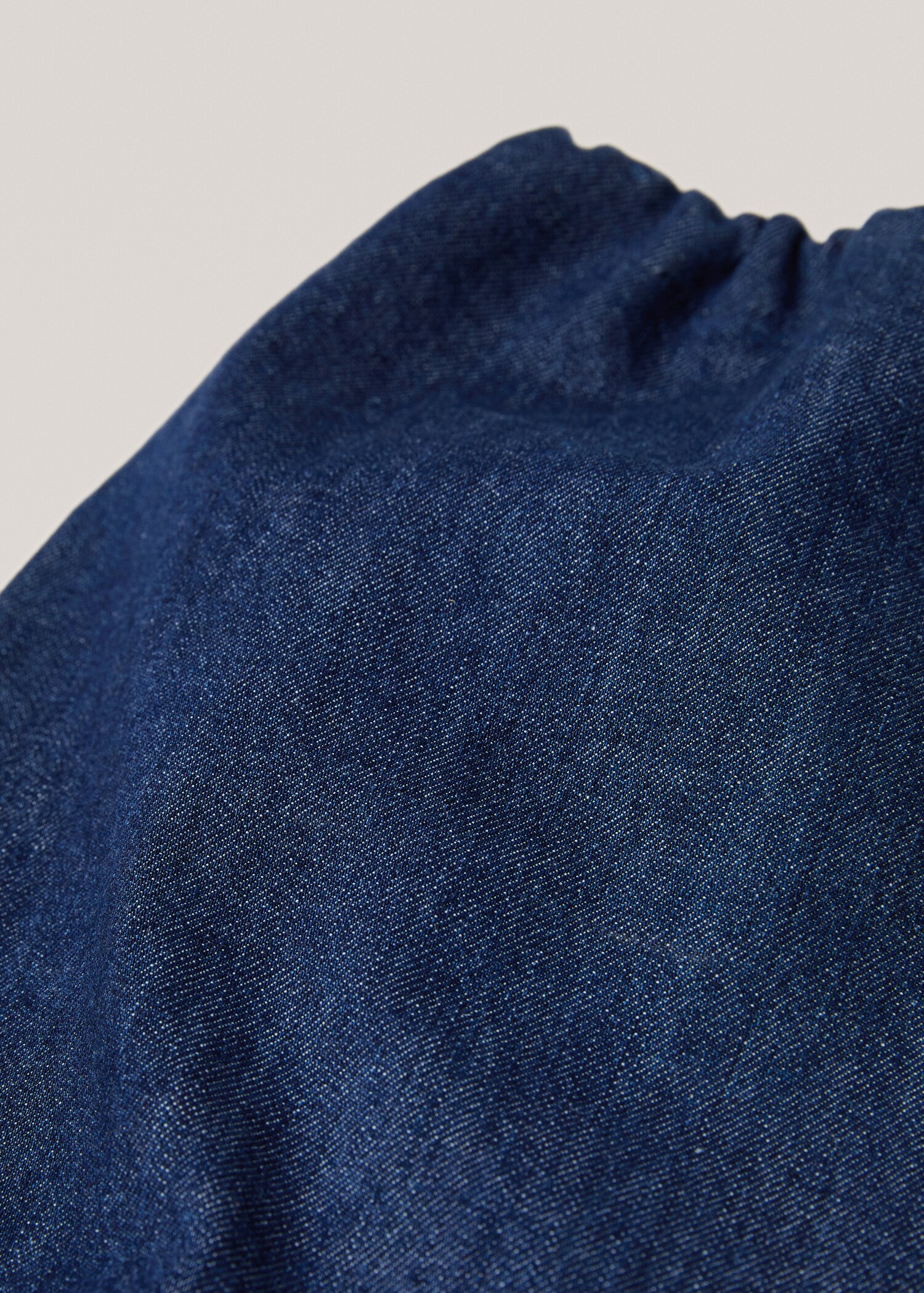 Denim bread bag with adjustable strap - Details of the article 2