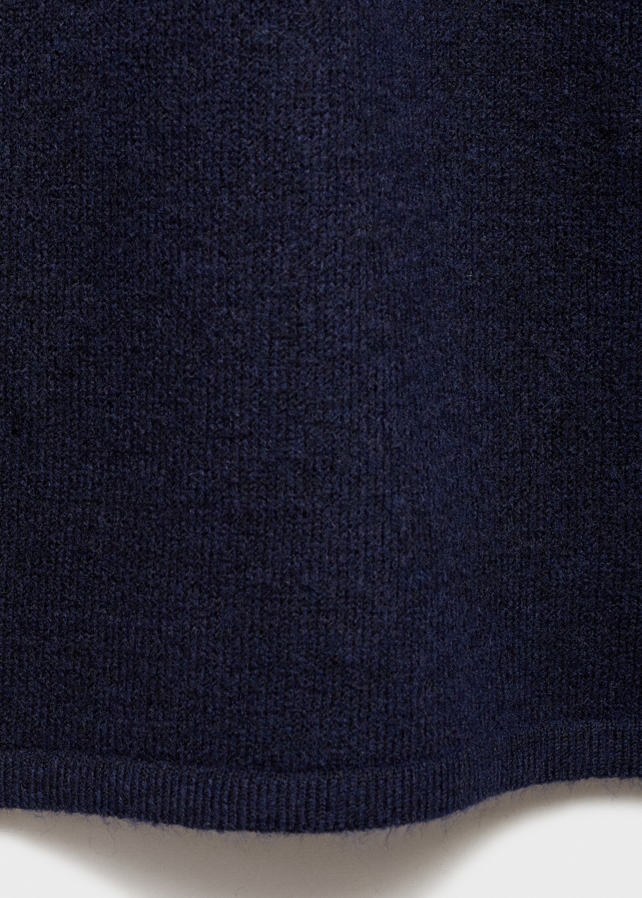 Stickad midiklänning - Detaljer om artikeln 0, Navy blå. Ref: 77087718-00.