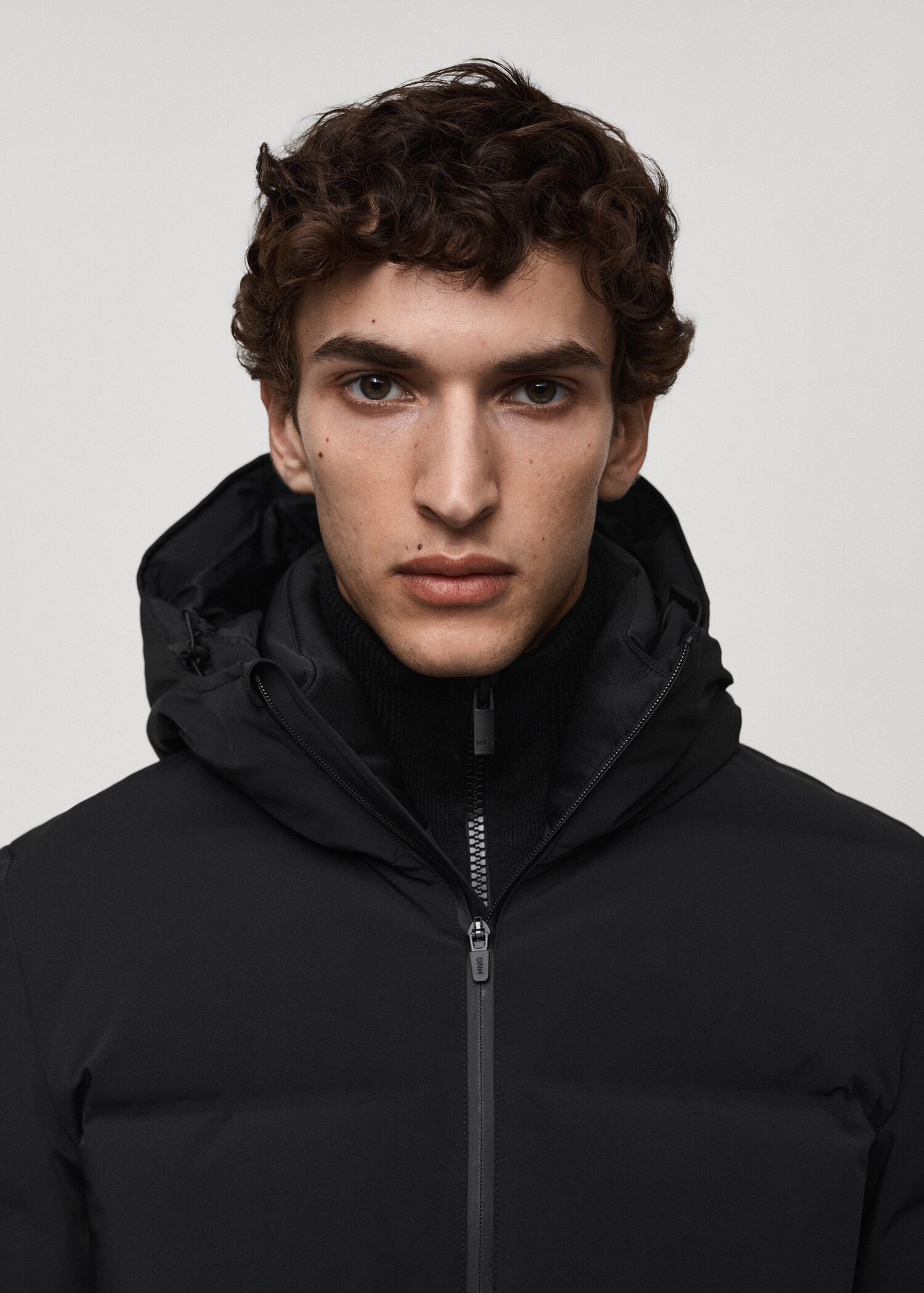 Anorak imperméable rembourrage duvet et plumes - Détail de l'article 1