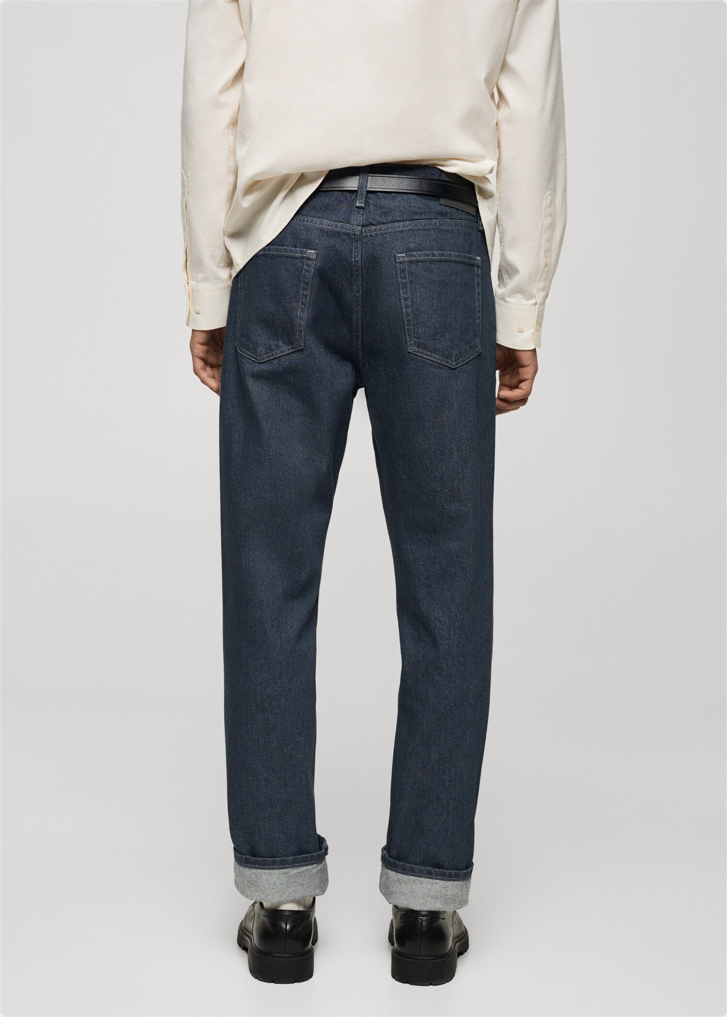 Texans regular fit foscos - Revers de l'article