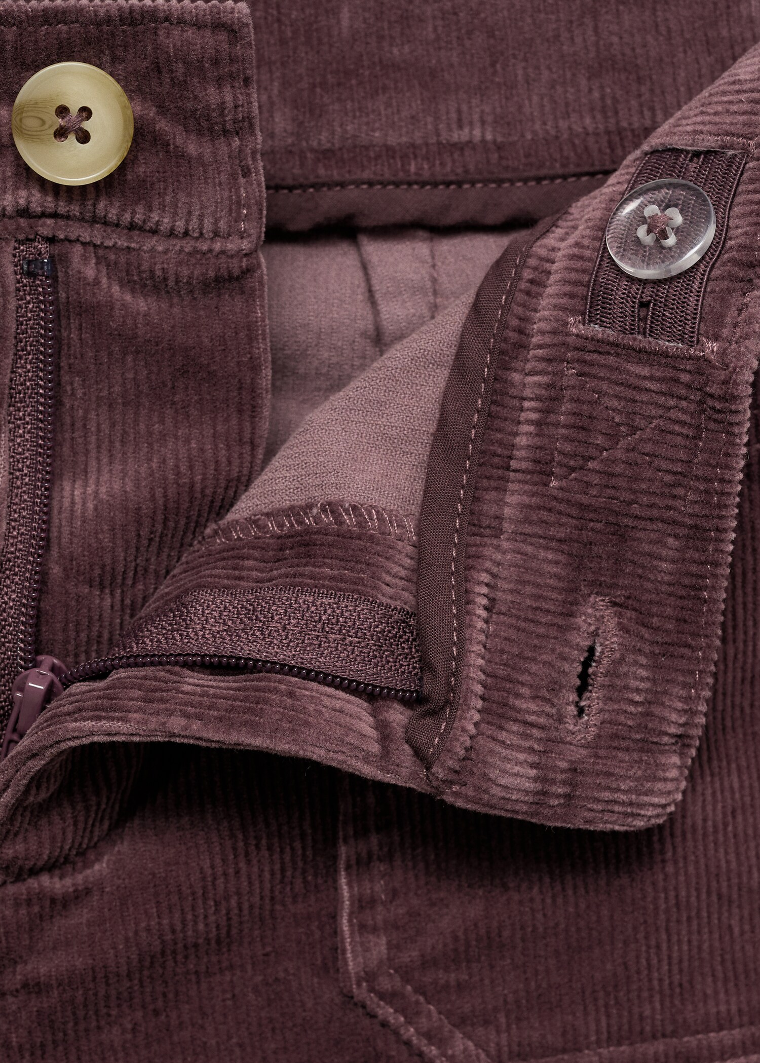 Pantalon velours milleraies poches - Détail de l'article 8
