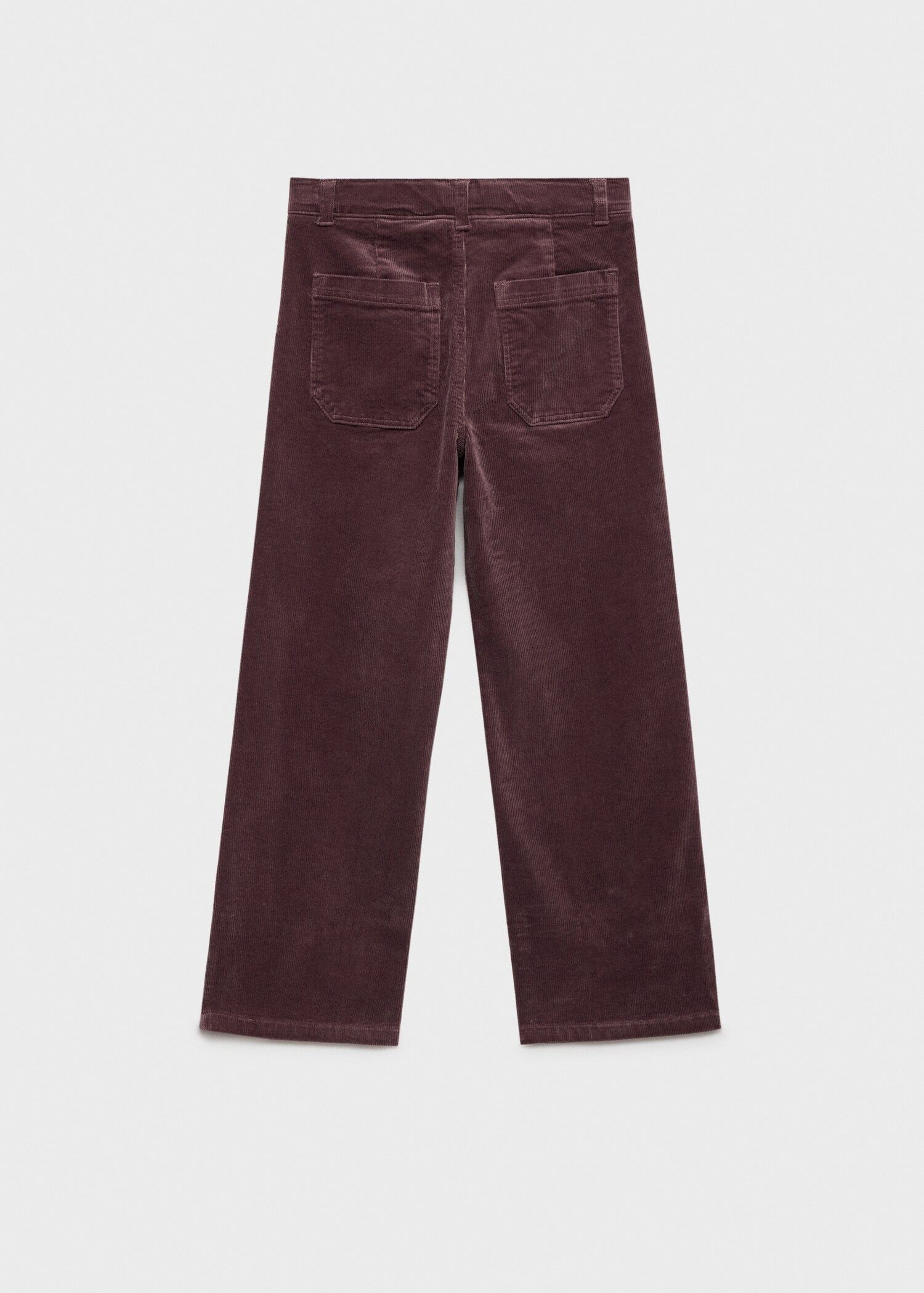Pantalon velours milleraies poches - Verso de l’article