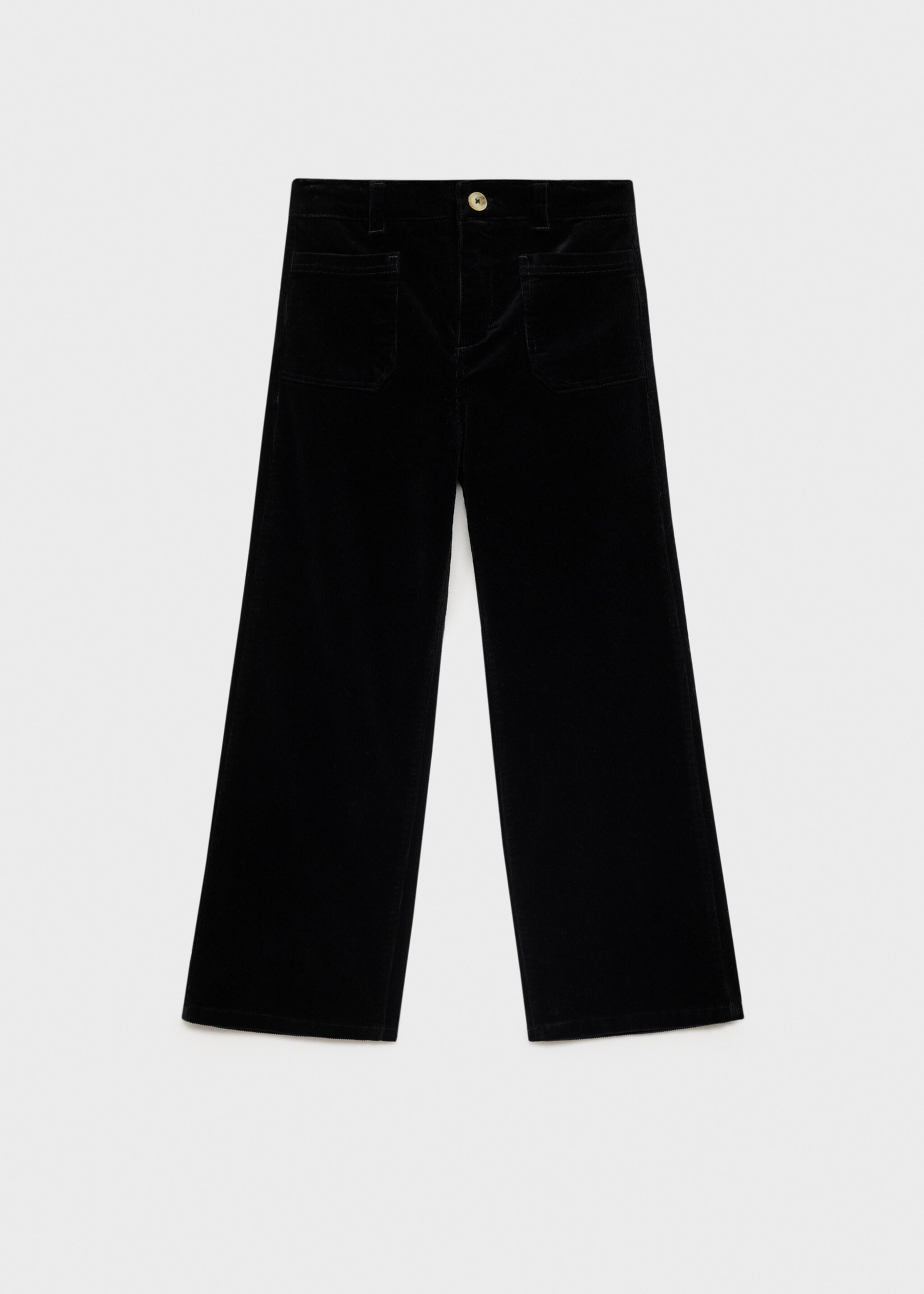 Pantalón micropana bolsillos - Artículo sin modelo, Negro. Ref: 77087918-00.