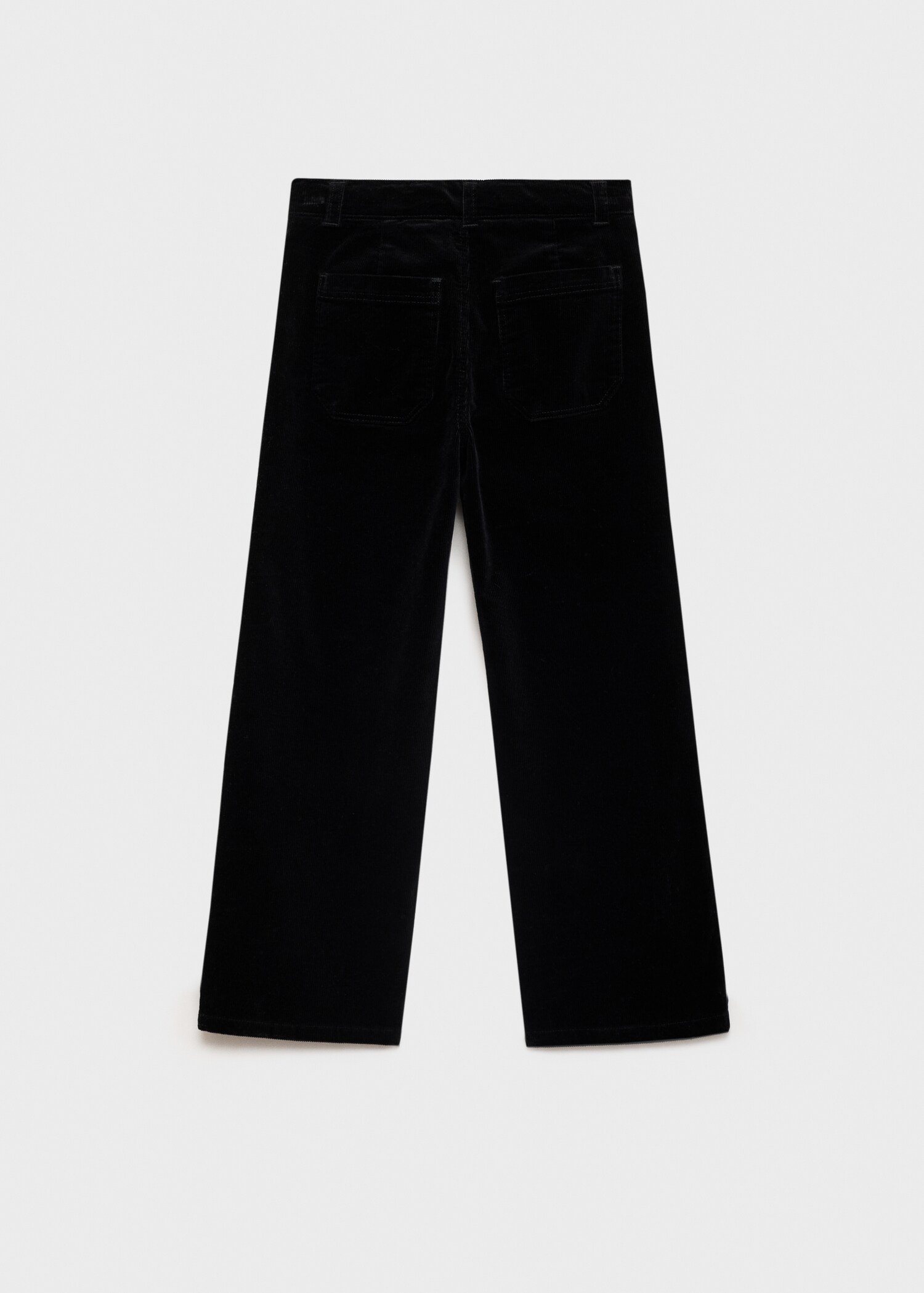 Pantalon velours milleraies poches - Verso de l’article