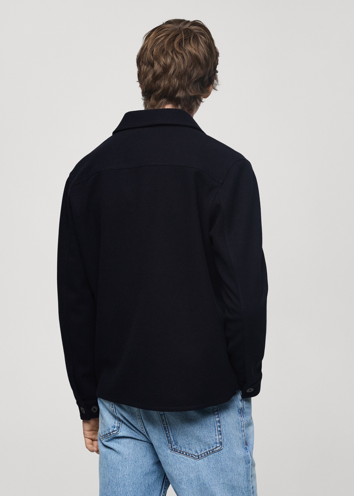 Πουκάμισο φανελένιο regular fit - Πίσω όψη προϊόντος