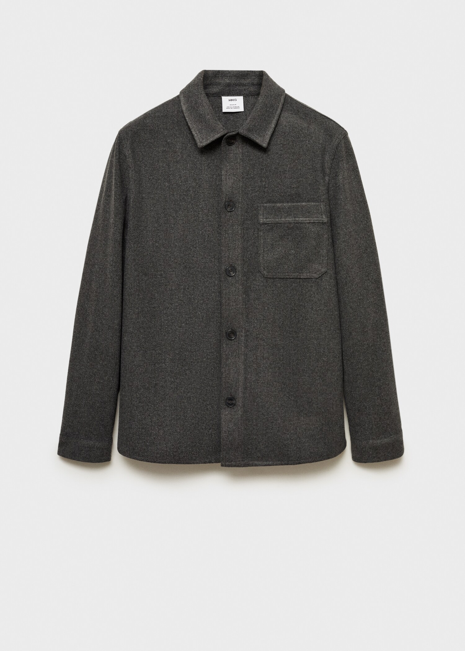 Πουκάμισο φανελένιο regular fit - Προϊόν χωρίς μοντέλο