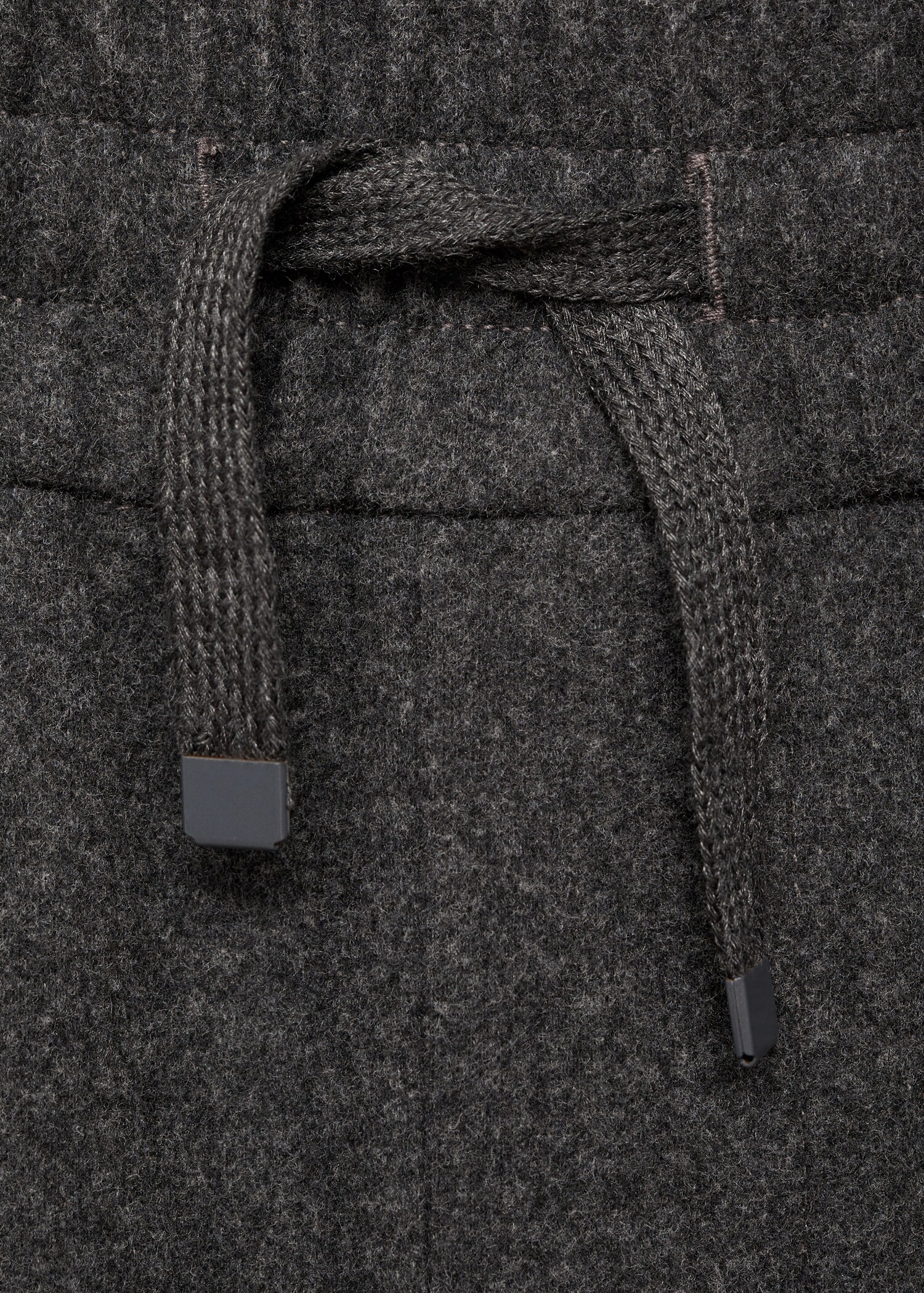 Flanell-Jogger Pants mit Kordelzug - Detail des Artikels 8