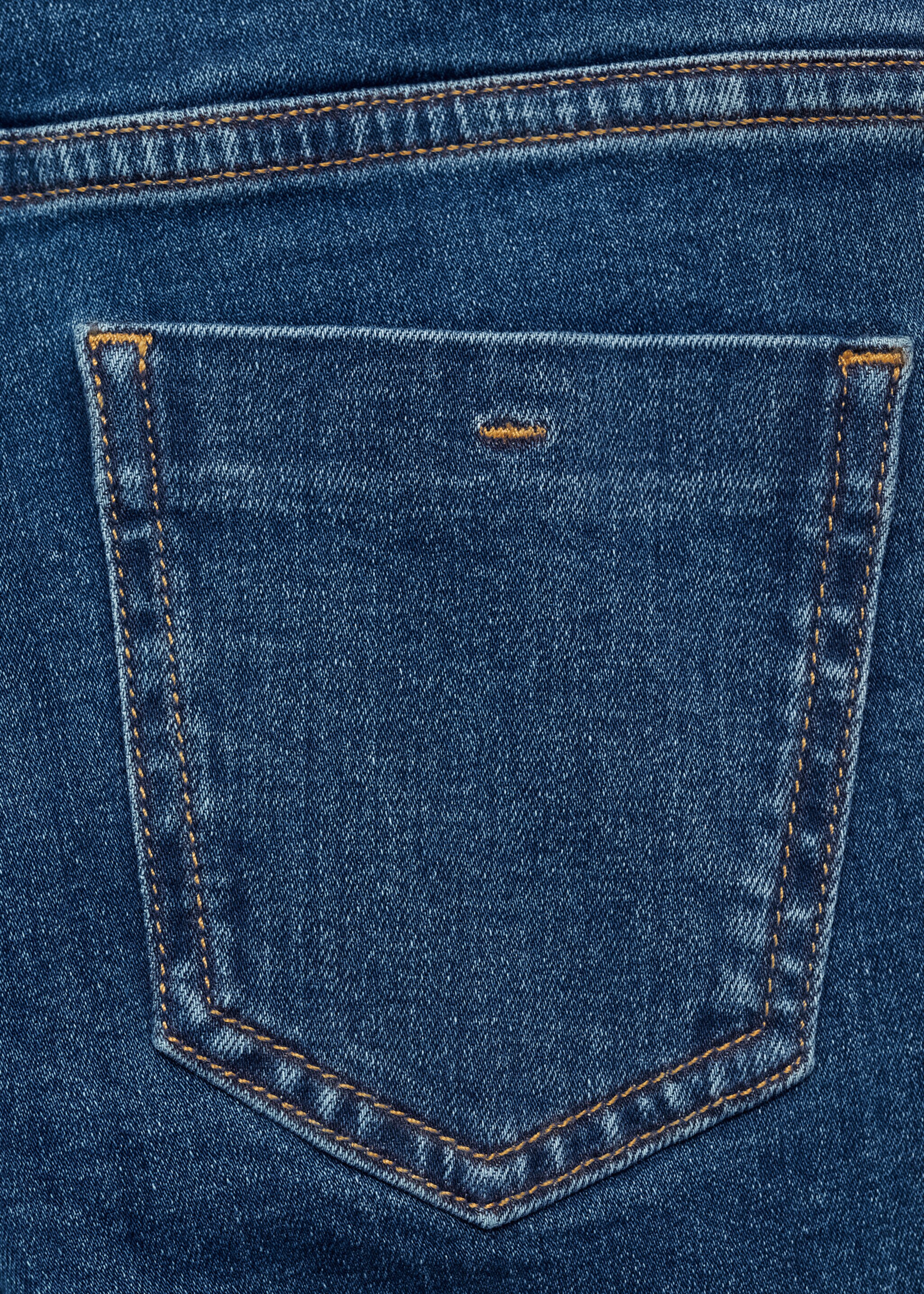 Jean flare à coutures décoratives - Détail de l'article 0, Bleu foncé. Ref: 77087921-00.