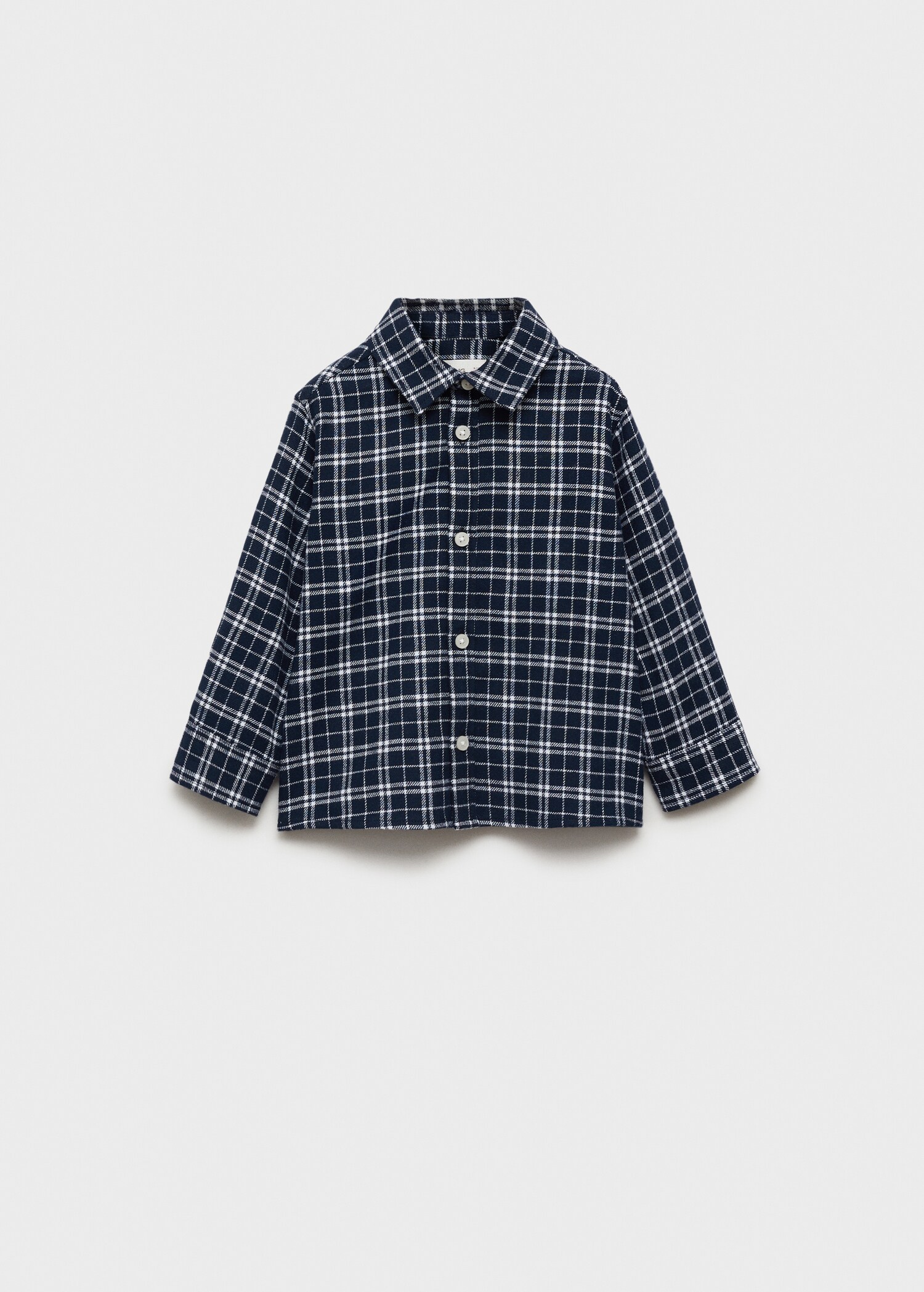 Check cotton shirt - Article without model