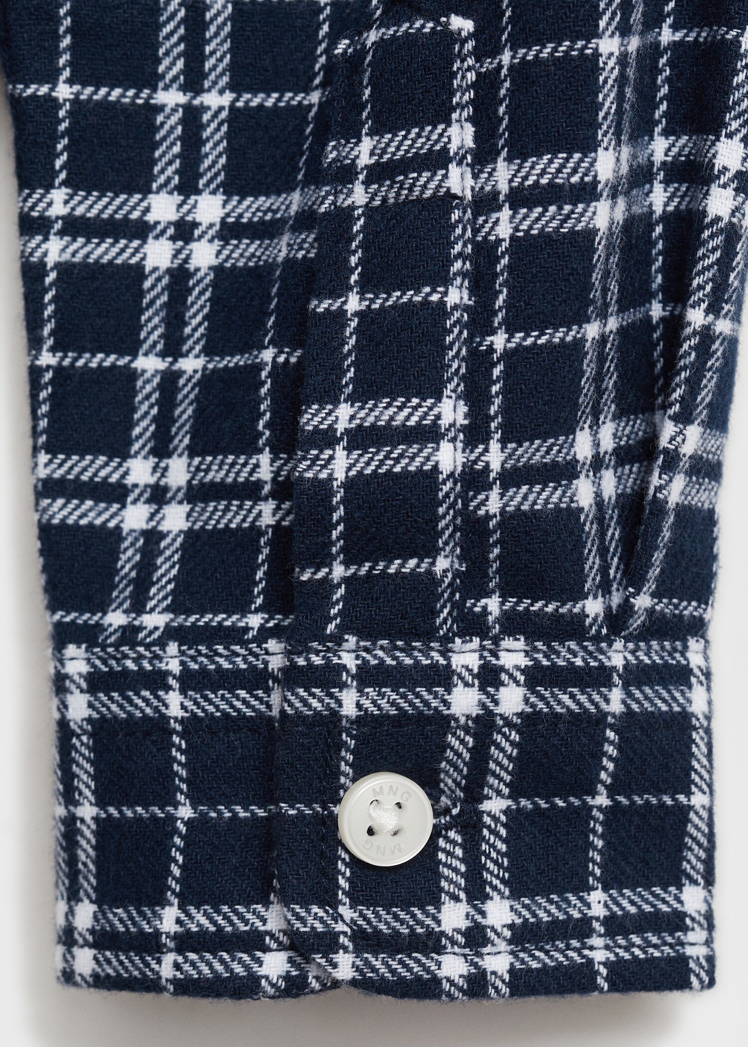 Check cotton shirt - Details of the article 0
