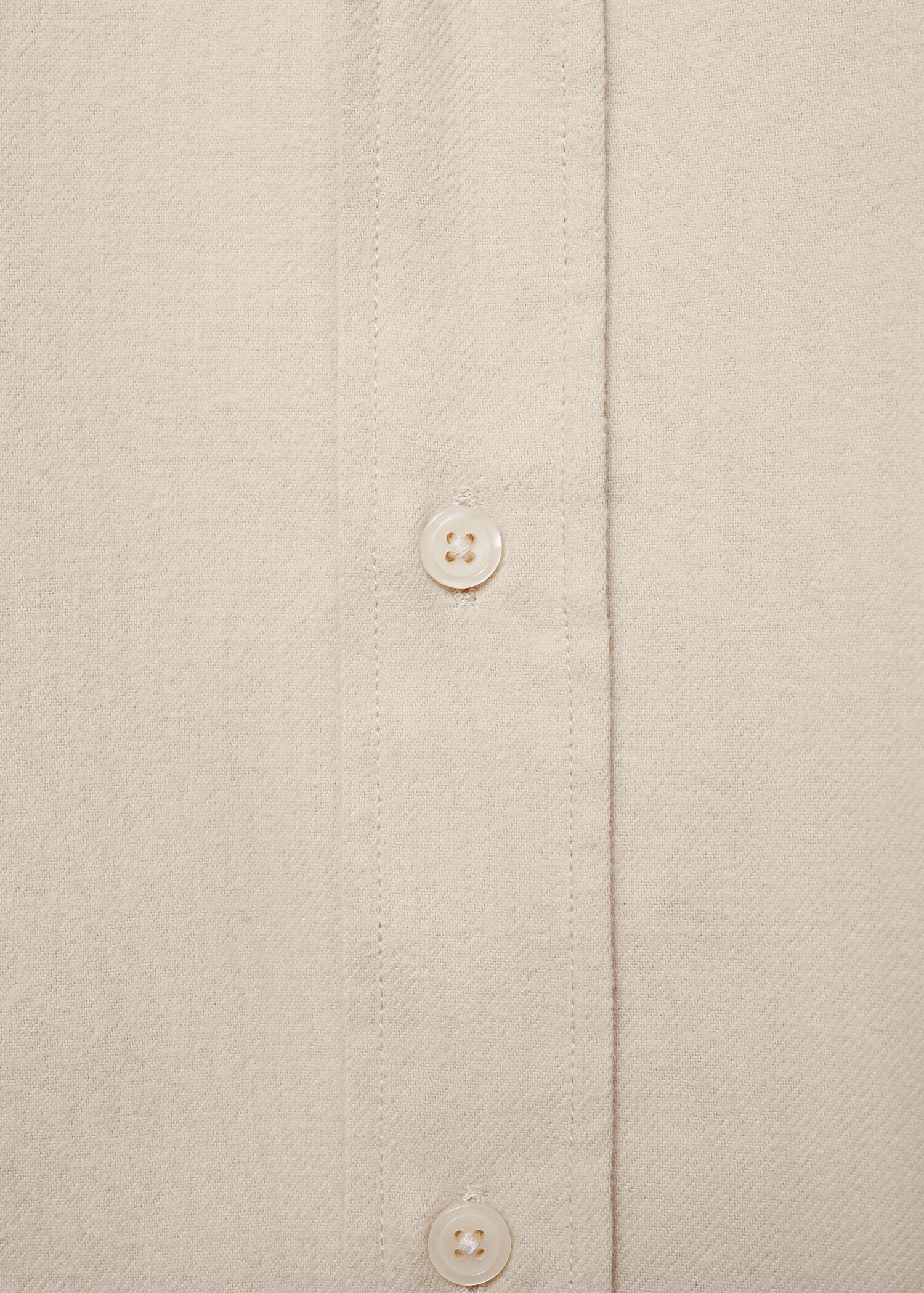 Regular-Fit-Hemd aus 100 % Baumwoll-Flanell - Detail des Artikels 0