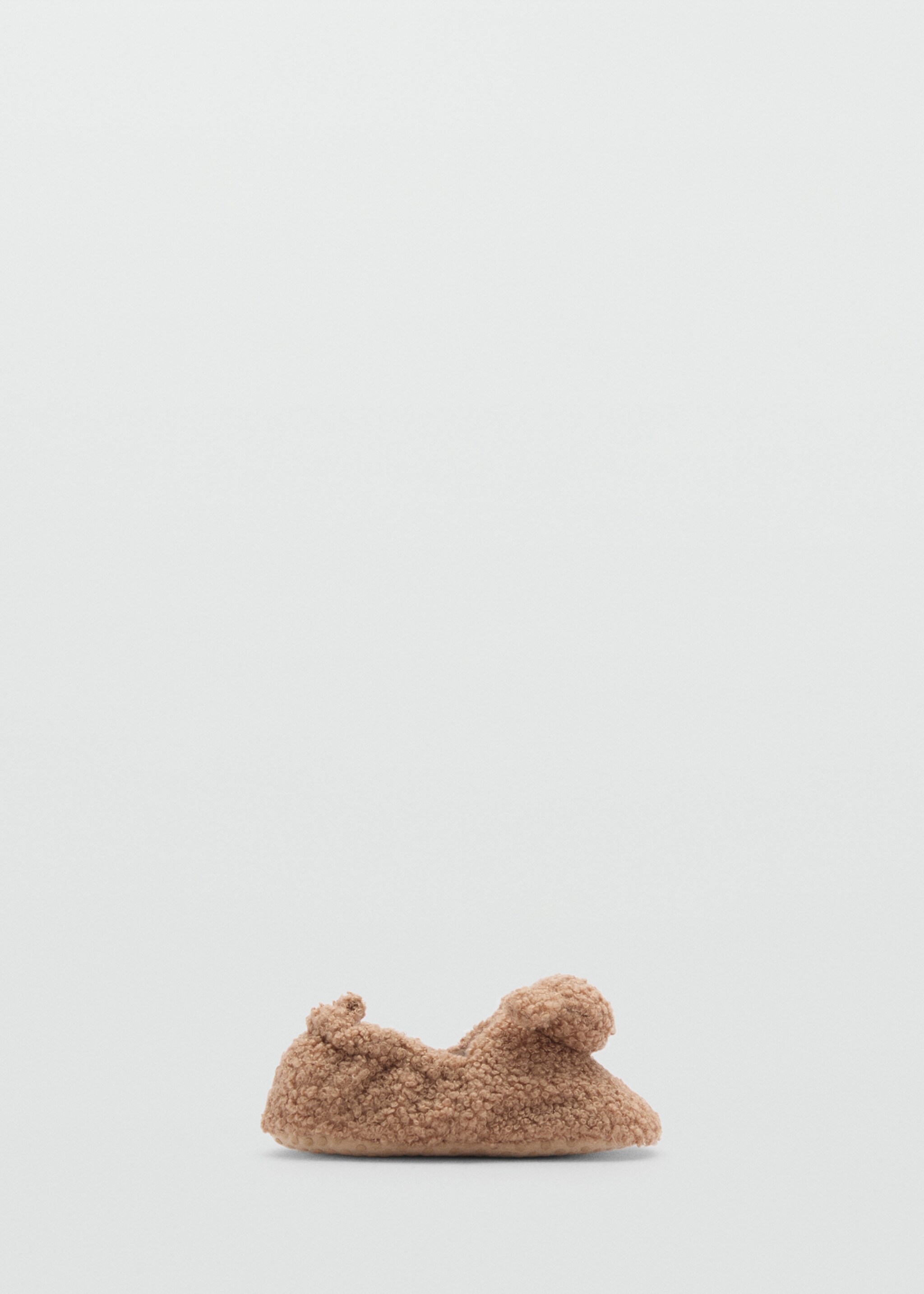Chaussons ours - Article sans modèle, Beige. Ref: 77087927-00.