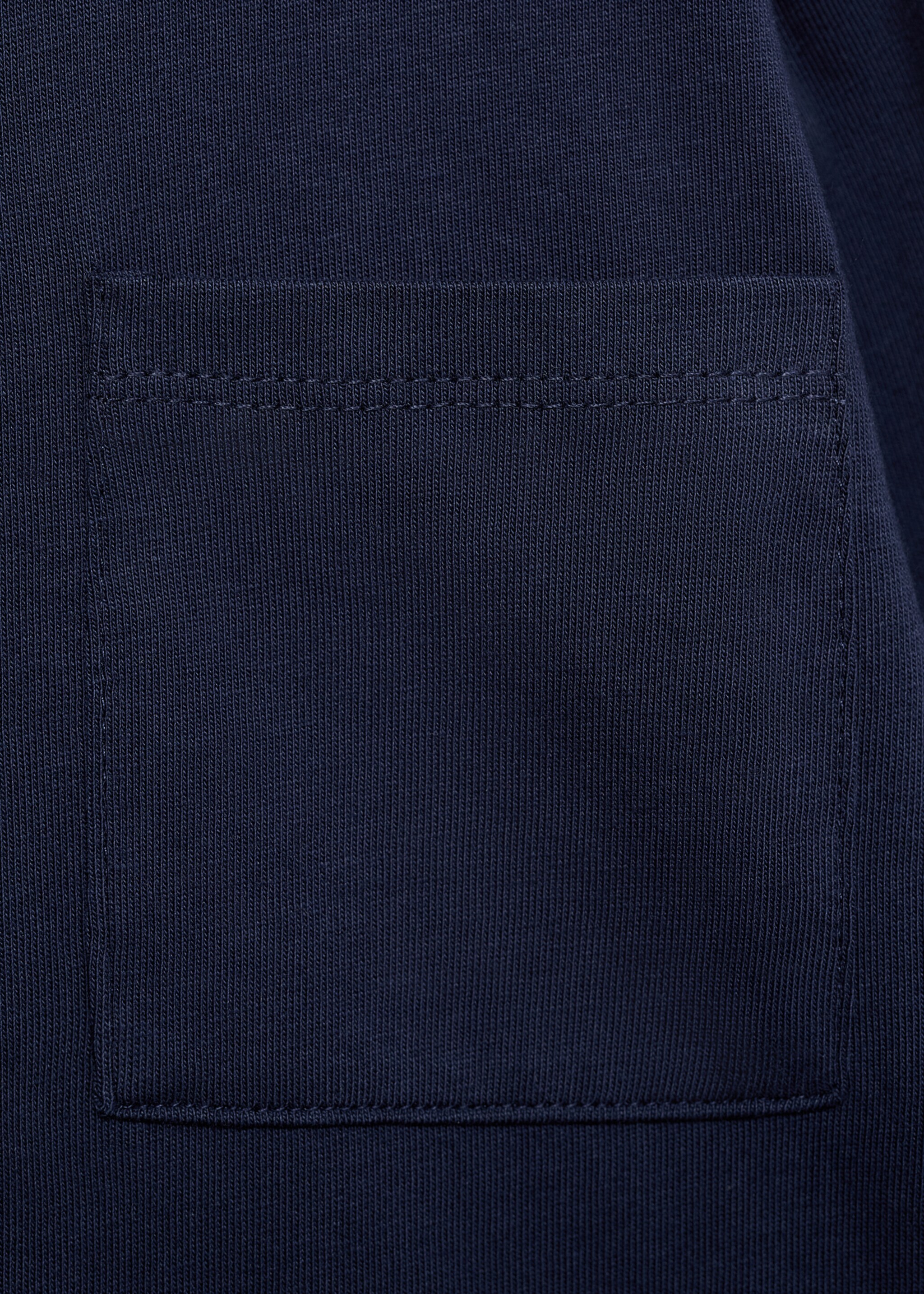 Printed long pyjamas - Details of the article 8, Blue. Ref: 77087928-00.