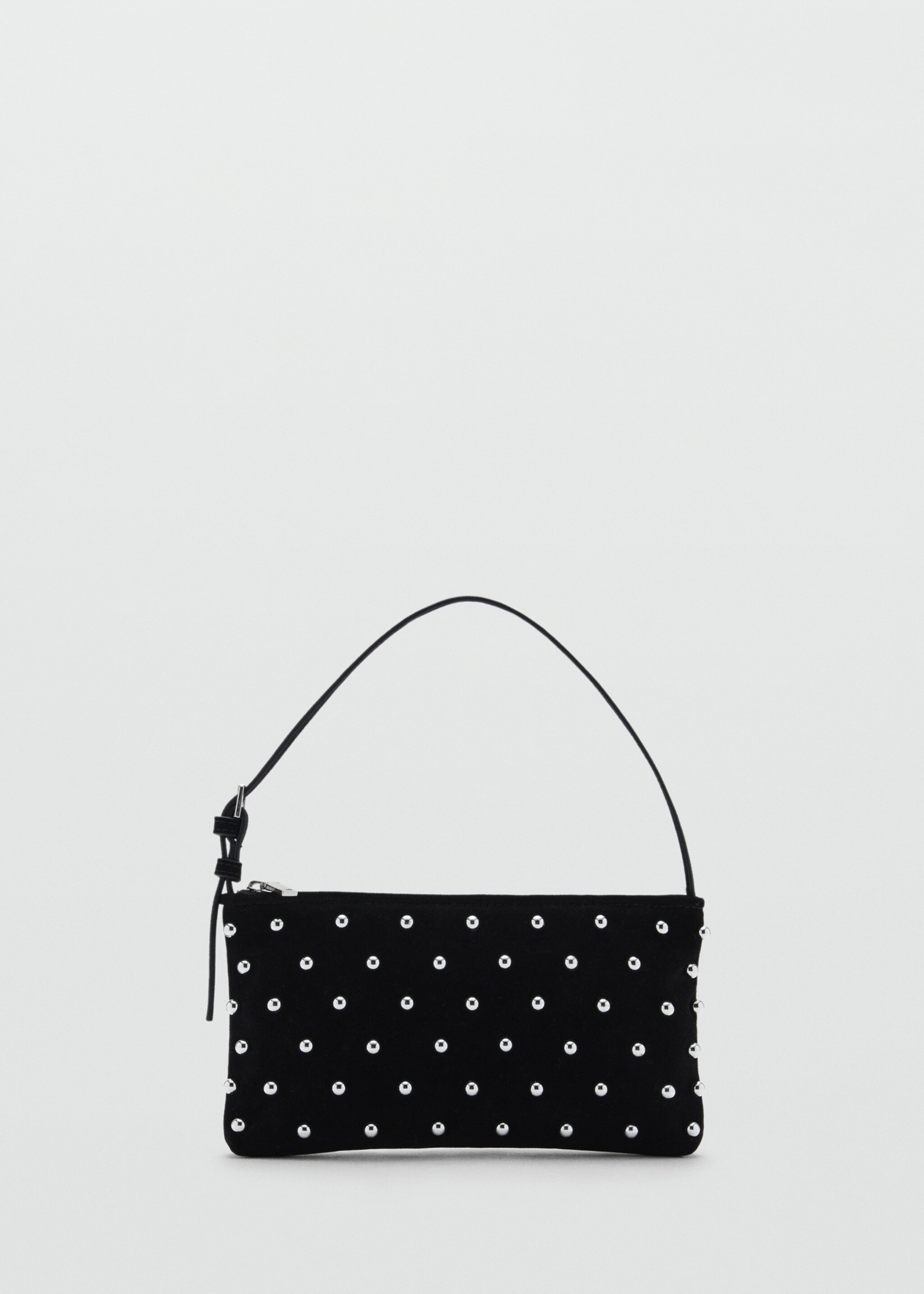 Decorative studs bag - Article without model, Black. Ref: 77087929-00.