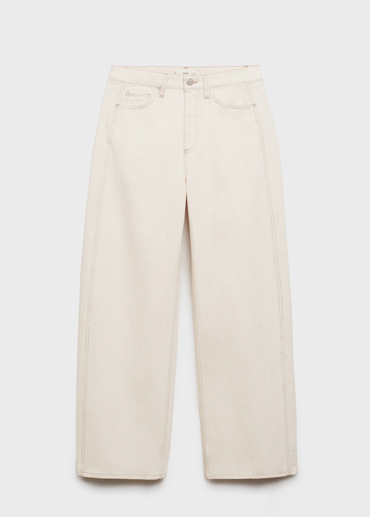 High-waist balloon jeans - Article without model