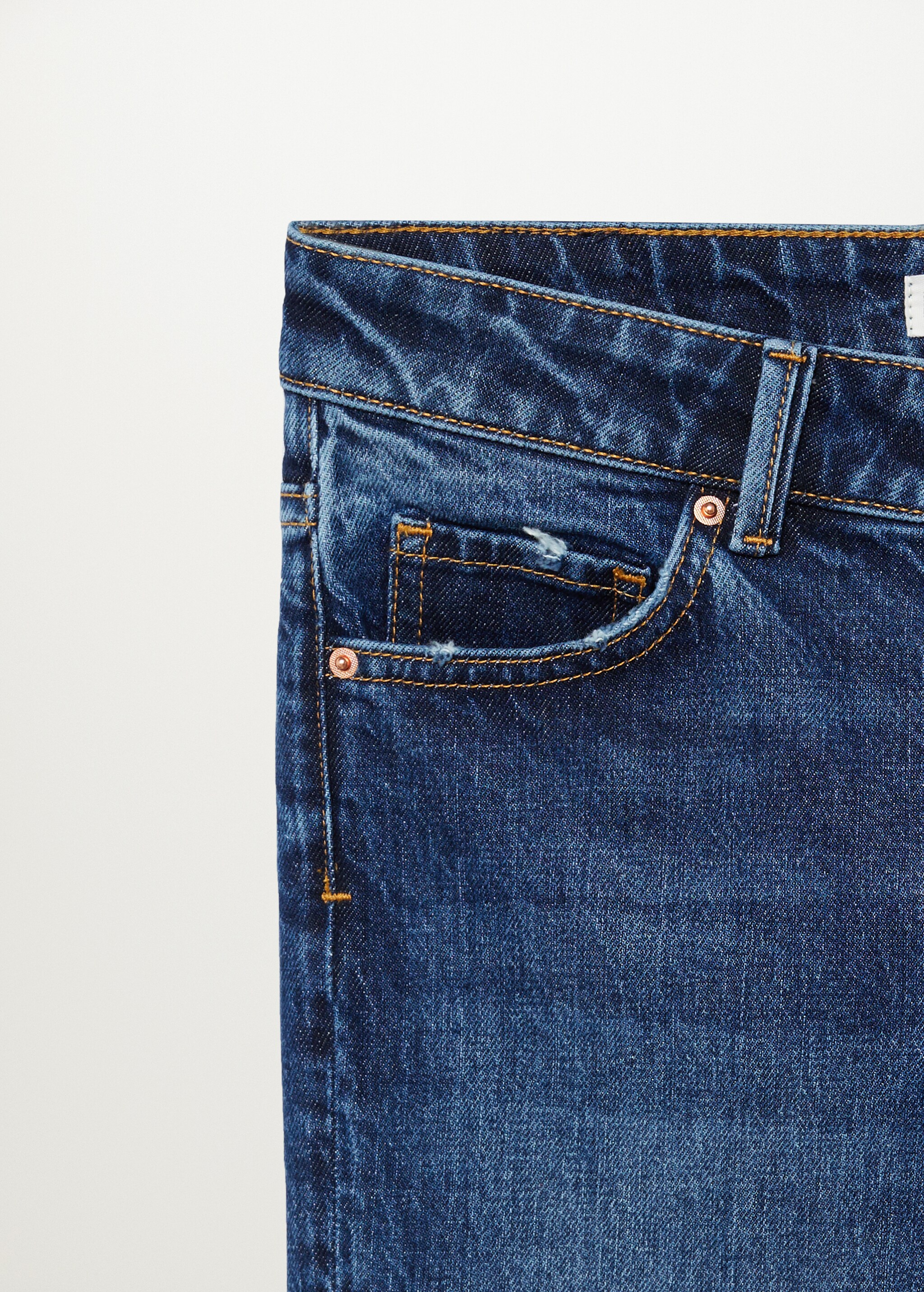 Džíny slim fit oprání vintage - Detail zboží 8