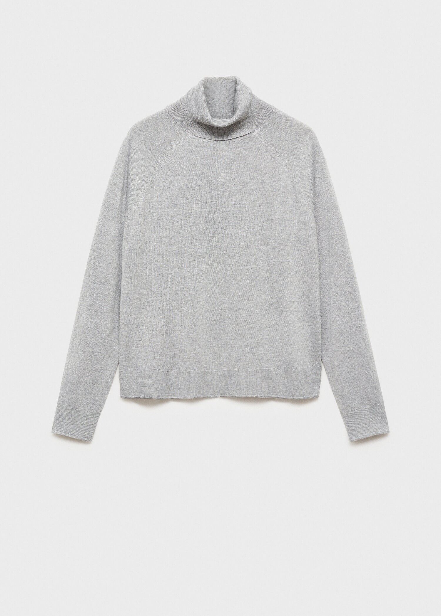 Fine-knit turtleneck sweater - Article without model